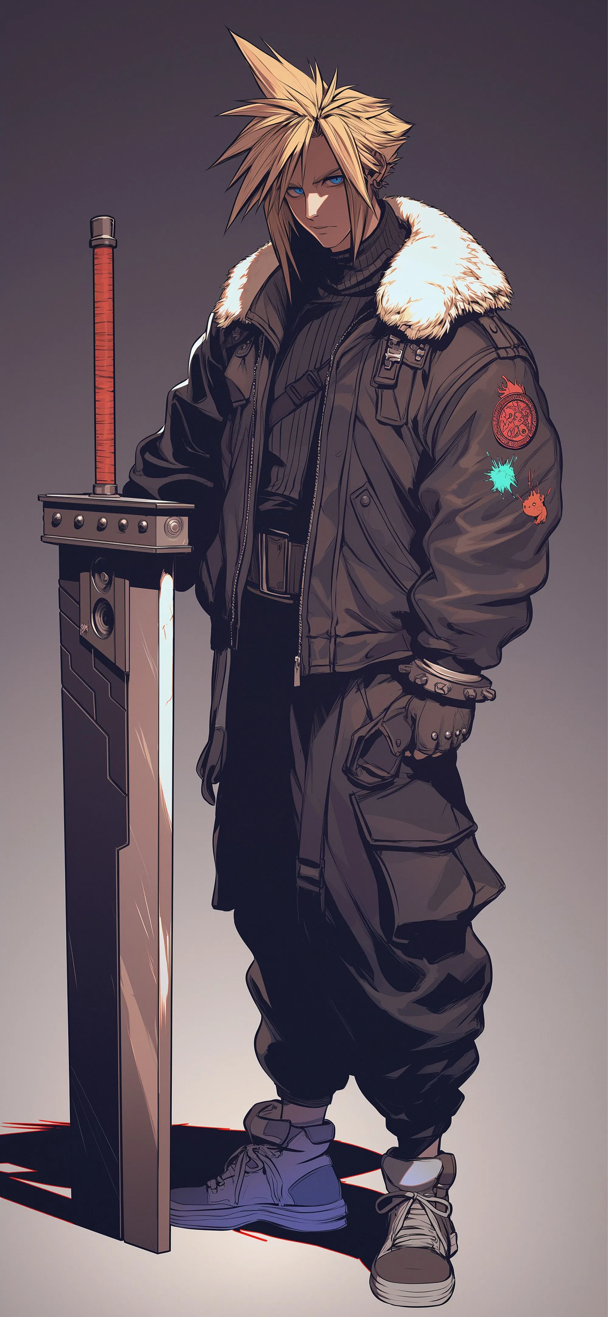 Cloud Strife Hypebeast Outfit Final Fantasy Wallpaper