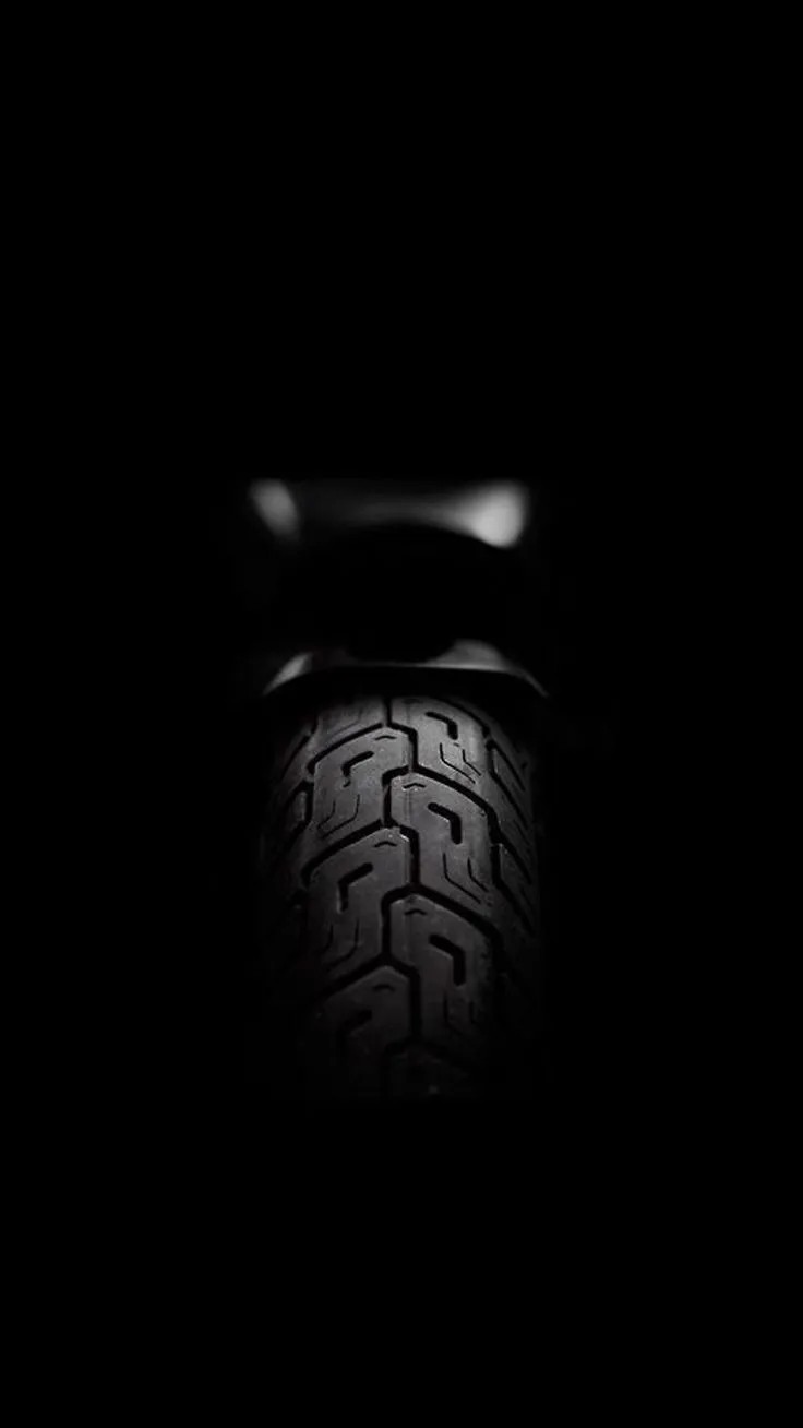 Dark Motorcycle Rear Tire iPhone Wallpaper. Bike black wallpaper, Motorcycle wallpaper for iphone, iPhone 8