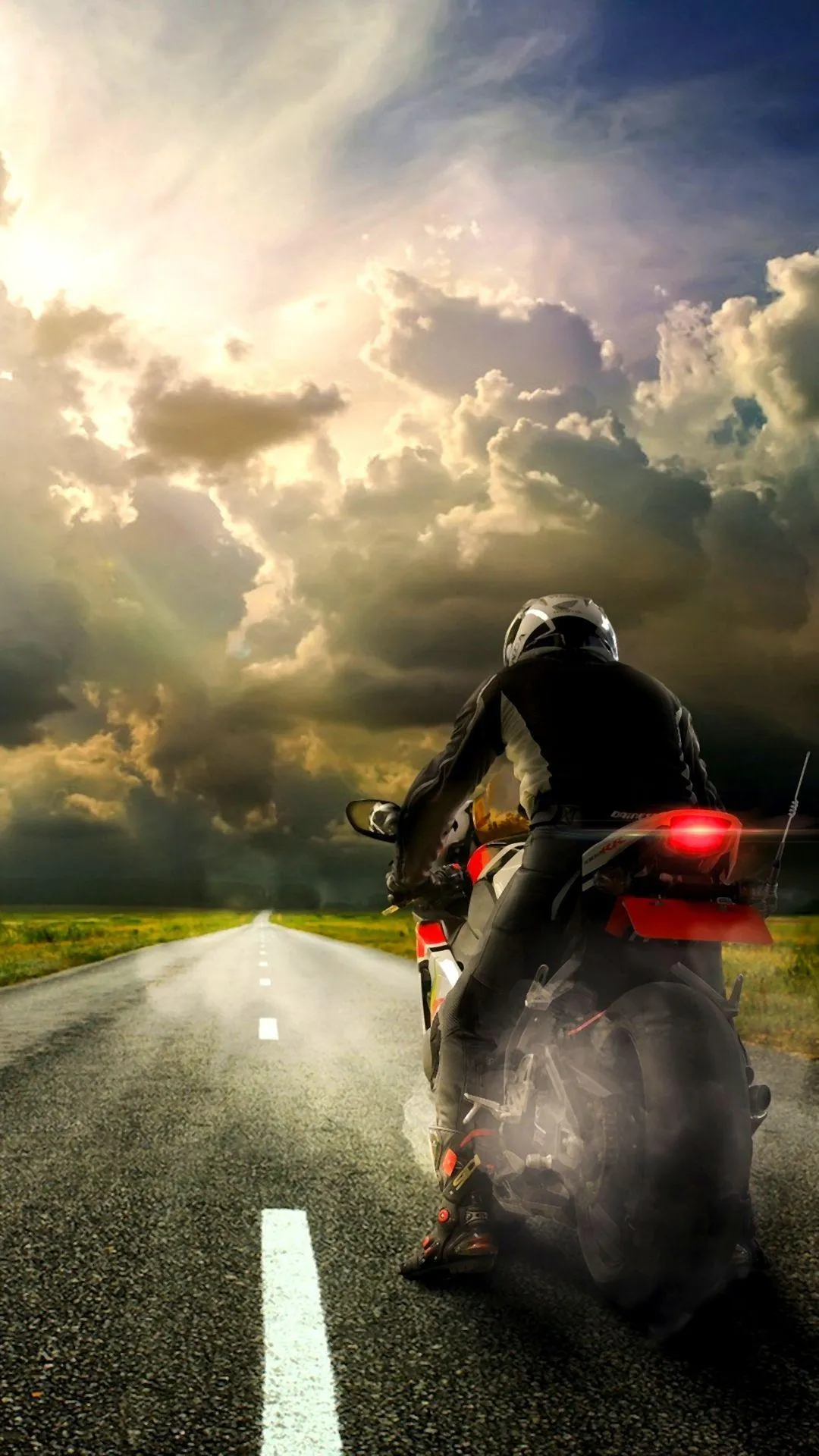 Road Bike Phone Wallpaper