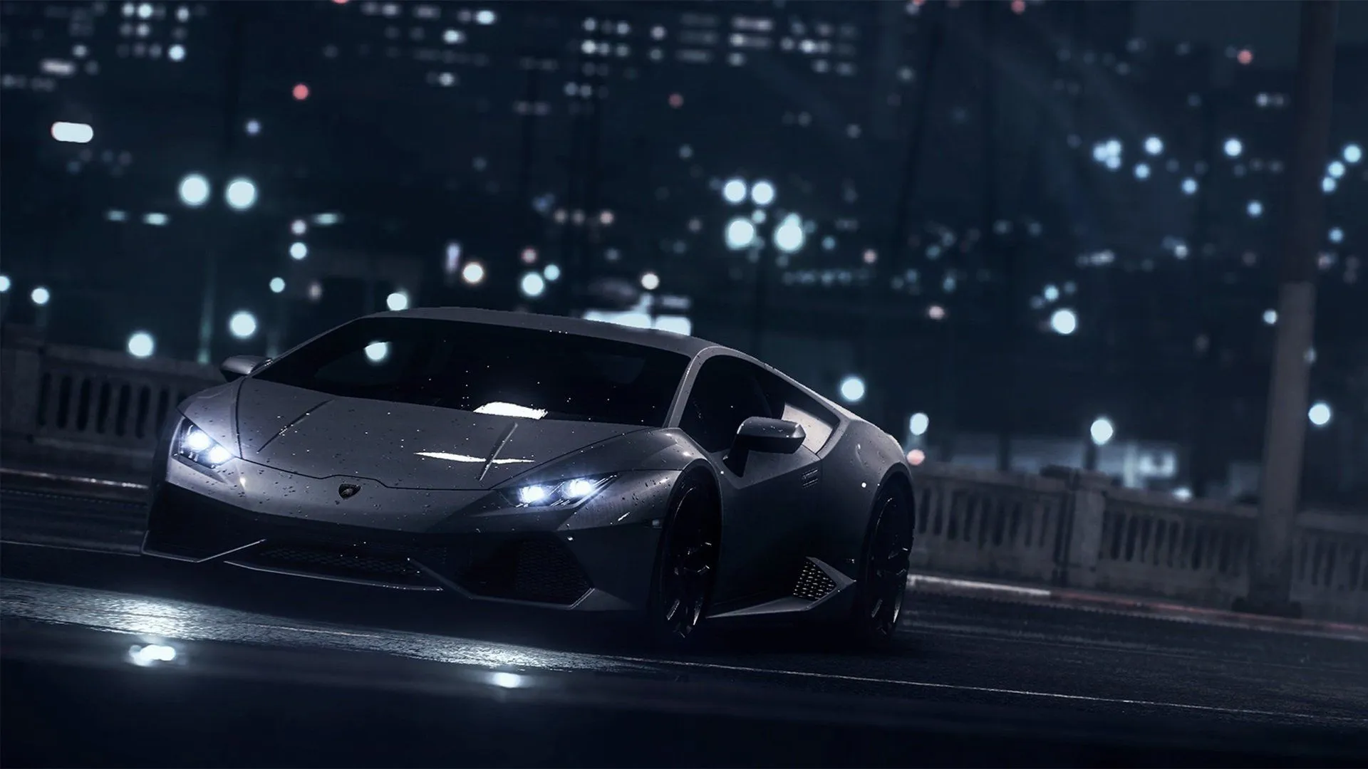 Lamborghini Huracan White Supercar HD Wallpaper