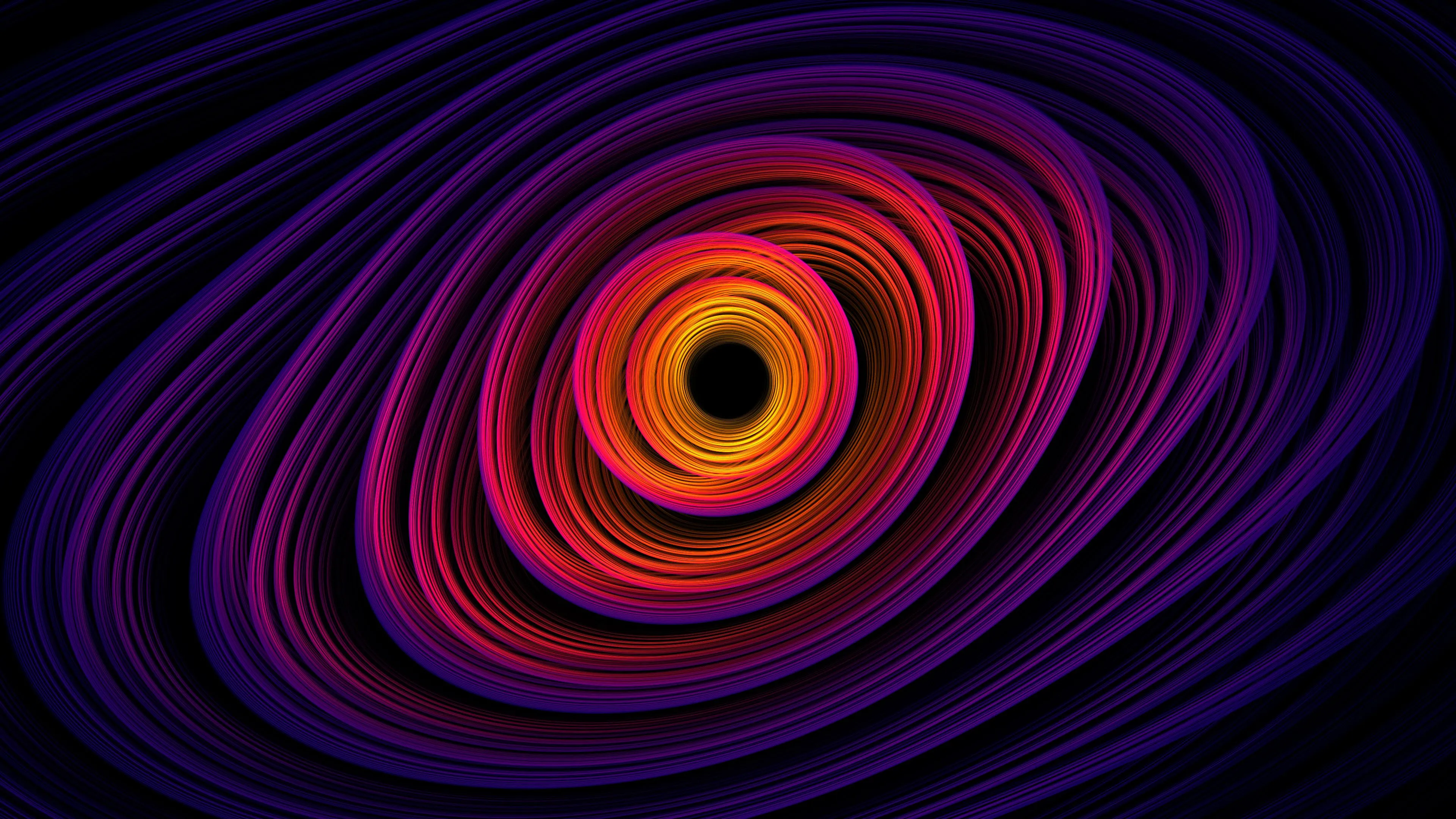 Wallpaper Purple and Black Round Illustration, Background Free Image