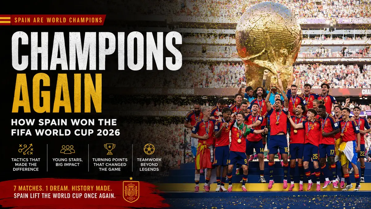 How Spain Won the FIFA World Cup 2026: The Ta. Youth Inc Magazine