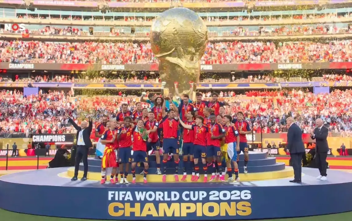 Spain, World Champion After Defeating Argentina