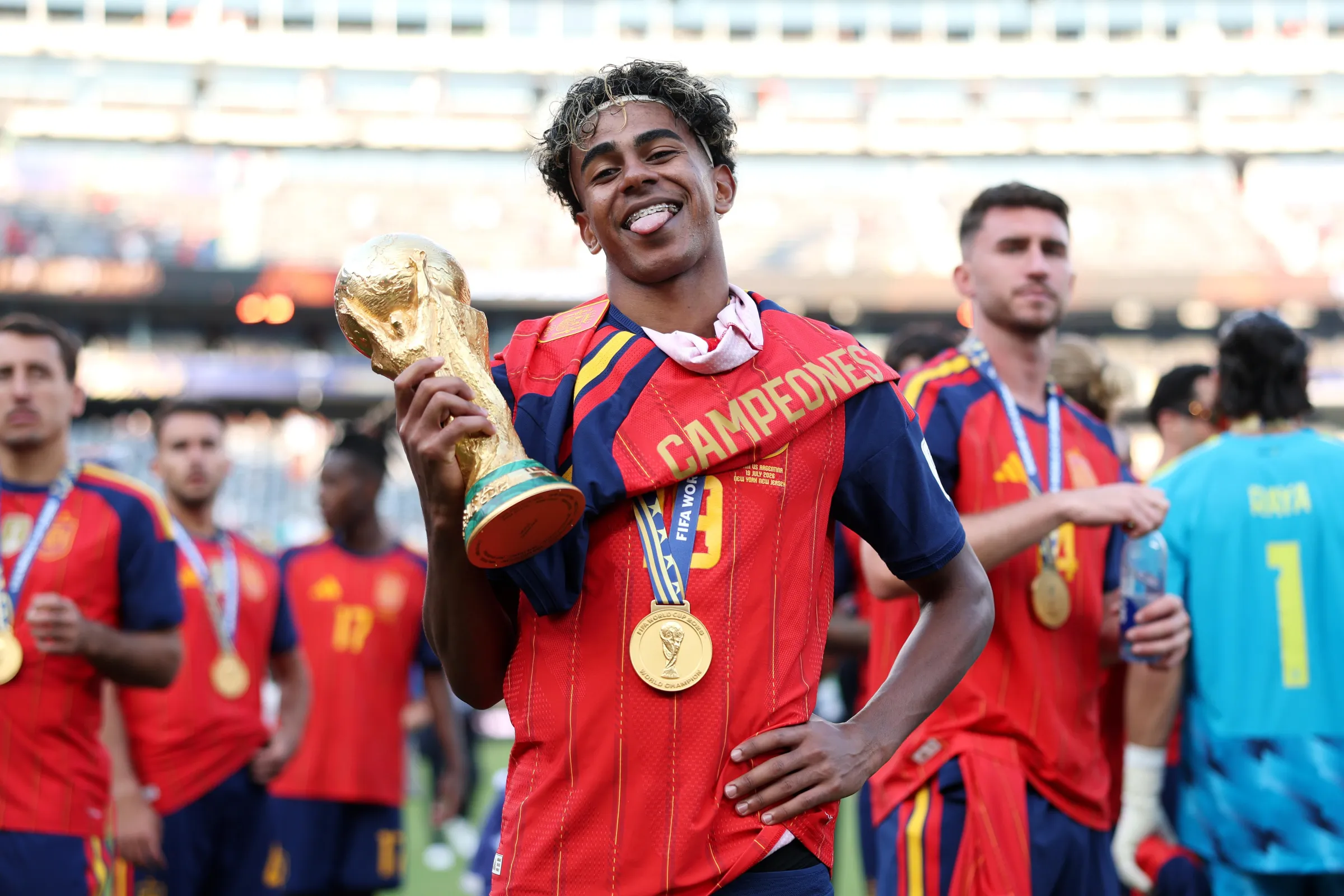 Almost completed the set' Yamal reacts to winning World Cup 2026 with Spain