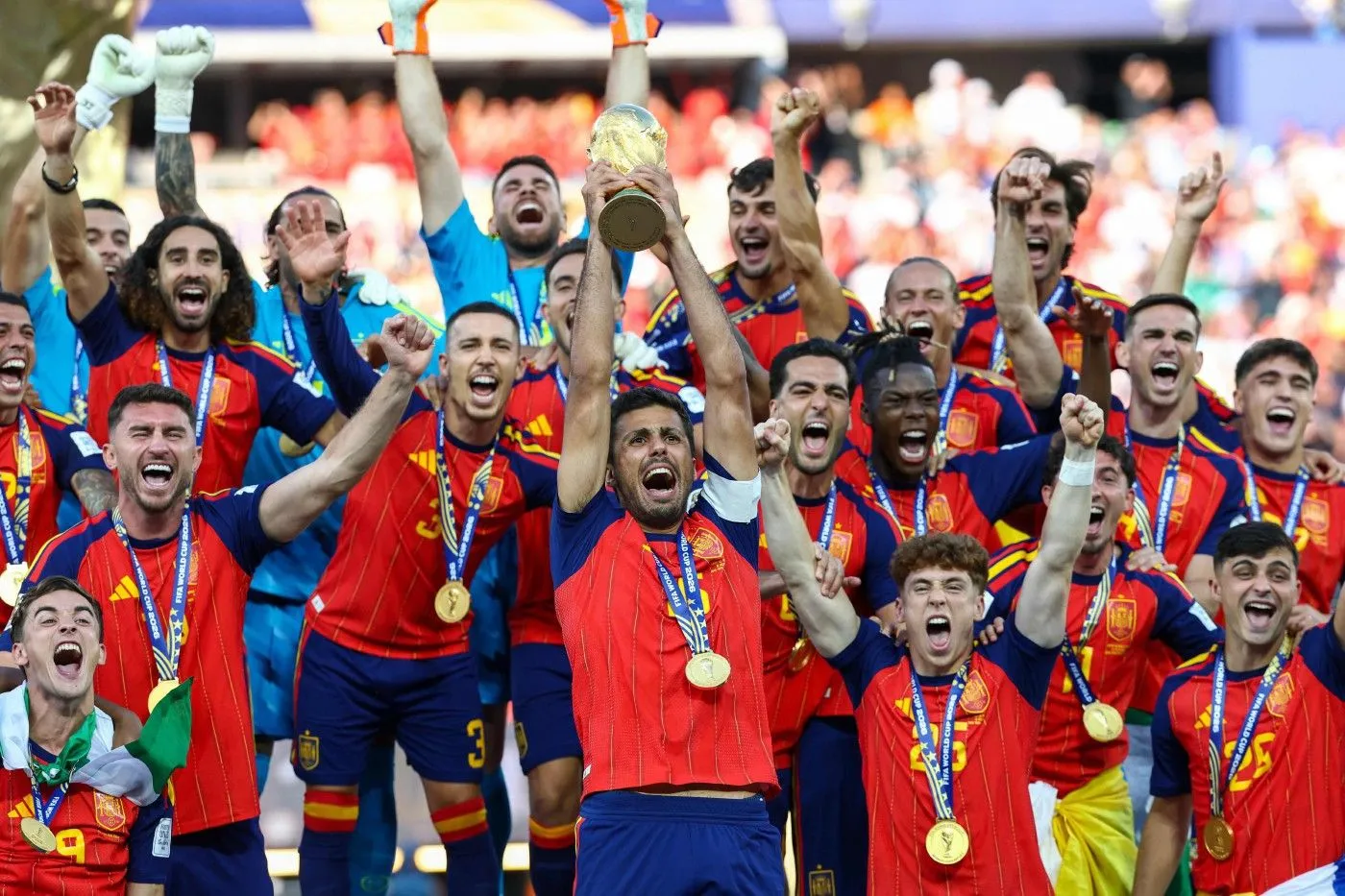 Spain's World Champions Head Home To Million Strong Madrid Welcome