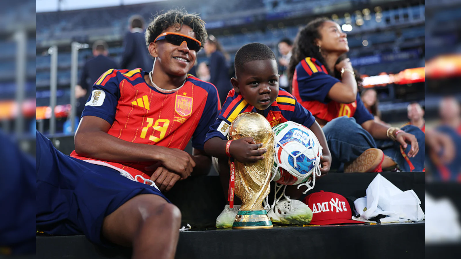 Lamine Yamal Celebrates FIFA World Cup Triumph With 3 Year Old Brother Keyne, Internet In Awe