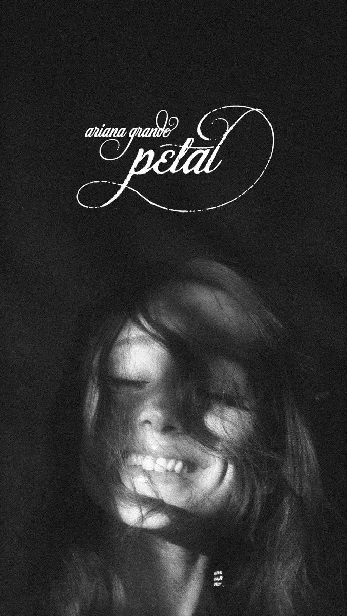 Ariana Grande petal wallpaper