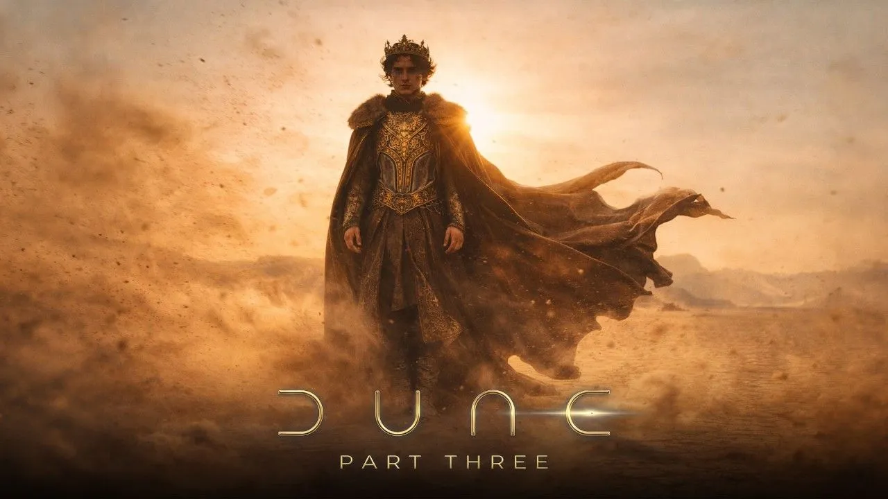 Dune: Part Three. Official. The Final War Begins