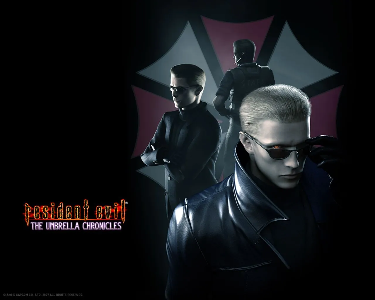Phone wallpaper: Albert Wesker, Resident Evil: The Umbrella Chronicles, Video Game 1520544