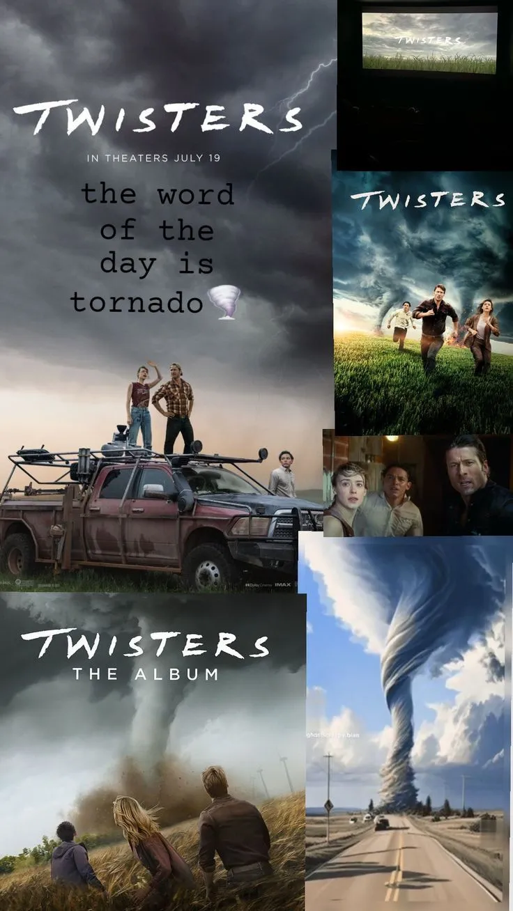Twister poster. Twisters background, Twisters wallpaper, Twisters movie 2024
