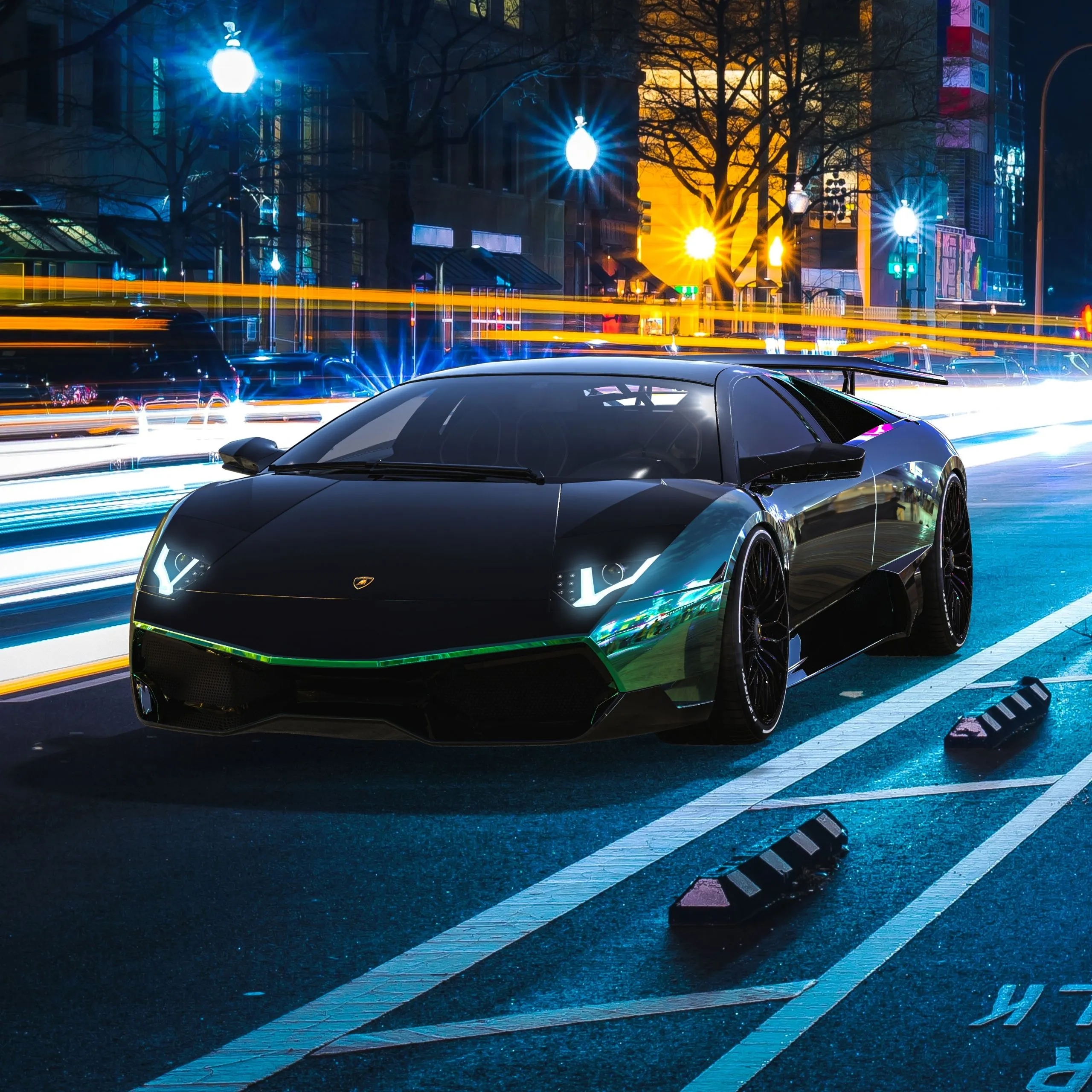 Lamborghini Murcielago Wallpaper 4K, Custom tuning