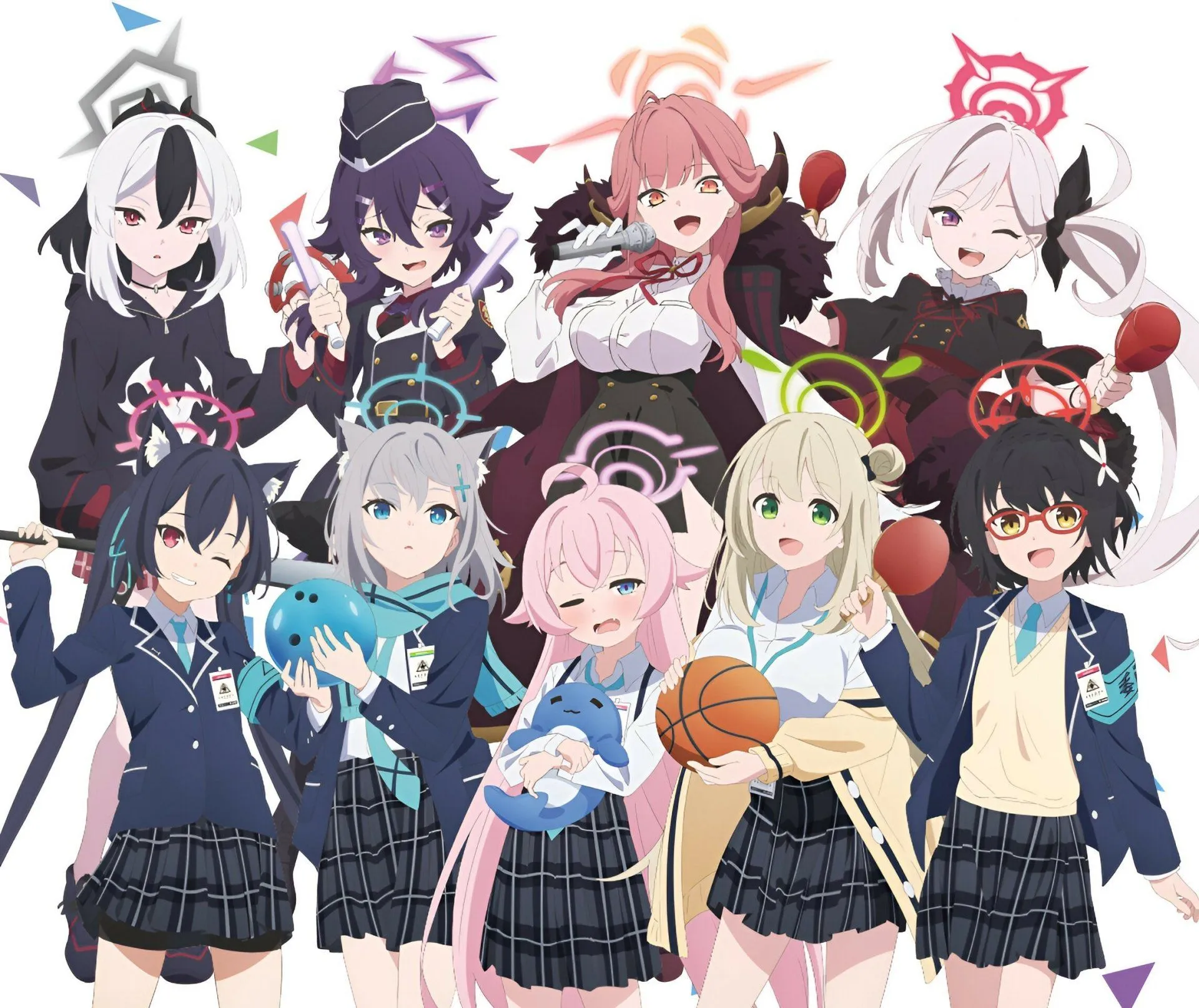 Blue Archive Anime HD Wallpaper
