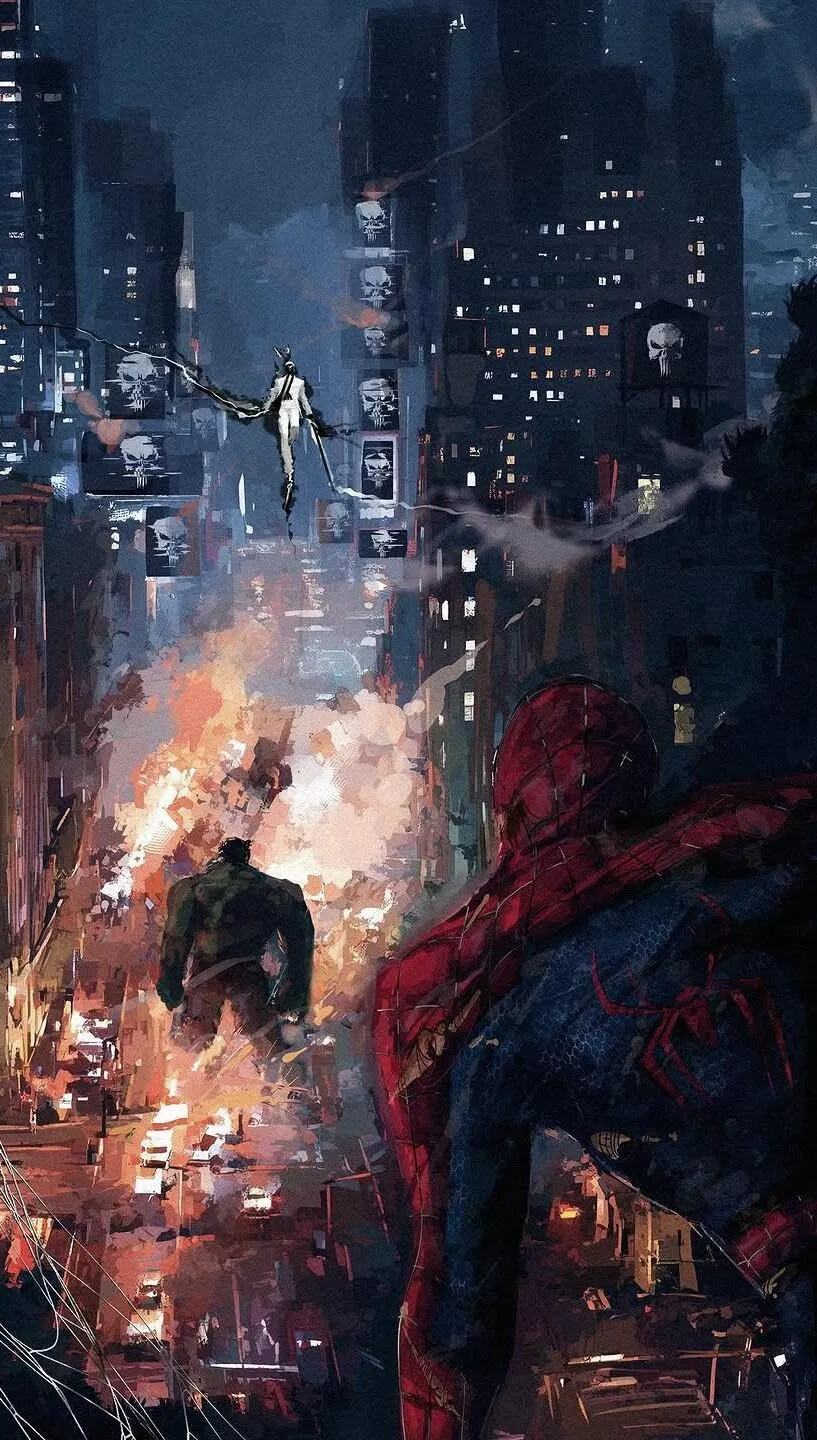 Download Movie Spider Man: Brand New Day Spider Man Phone Wallpaper