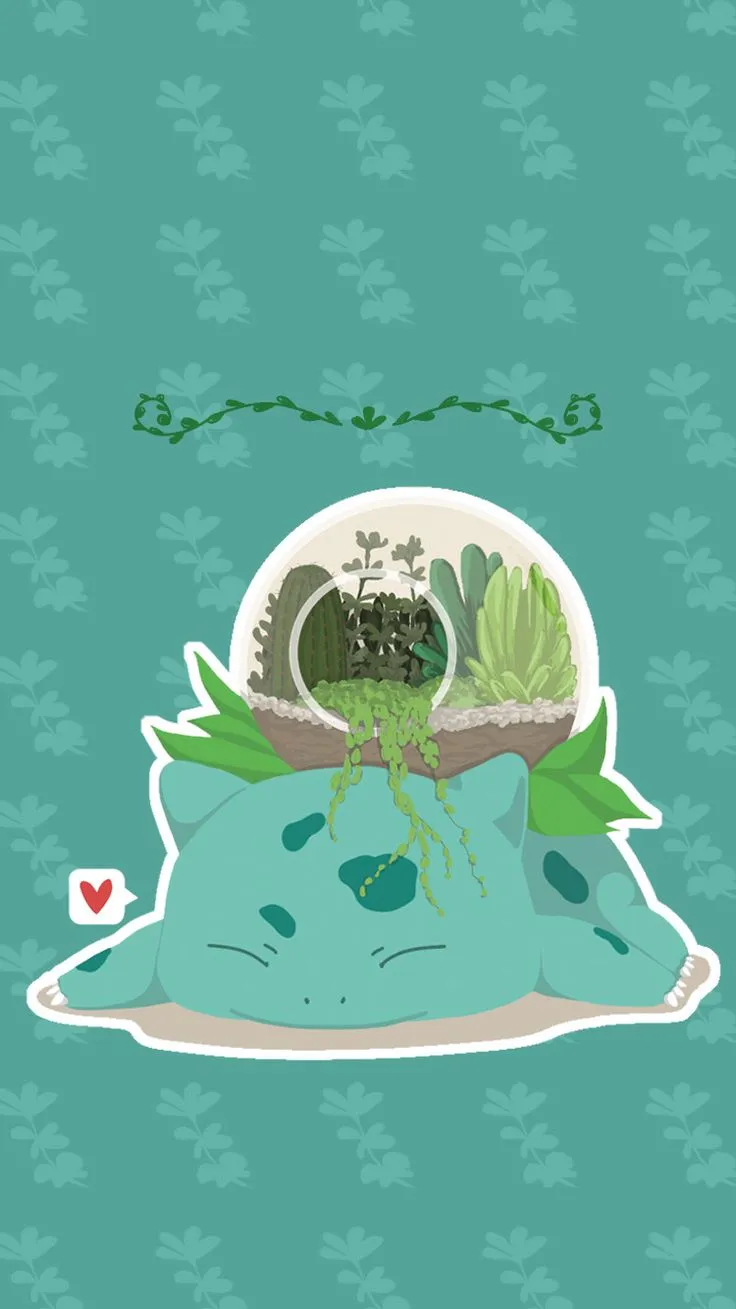 Bulbasaur wallpaper aesthetic. Cute bulbasaur wallpaper, Bulbasaur lockscreen, Pokemon bulbasaur