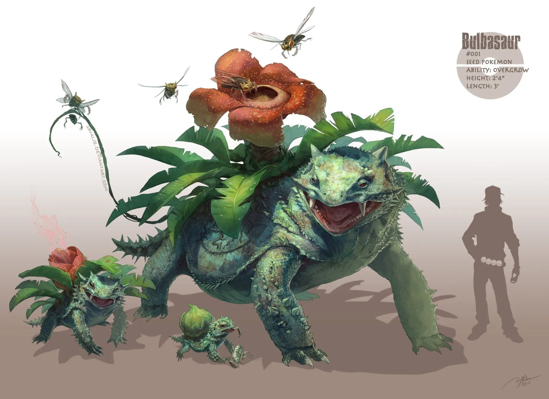 Epic Pokémon Battle: Bulbasaur and Friends Ultra HD Wallpaper