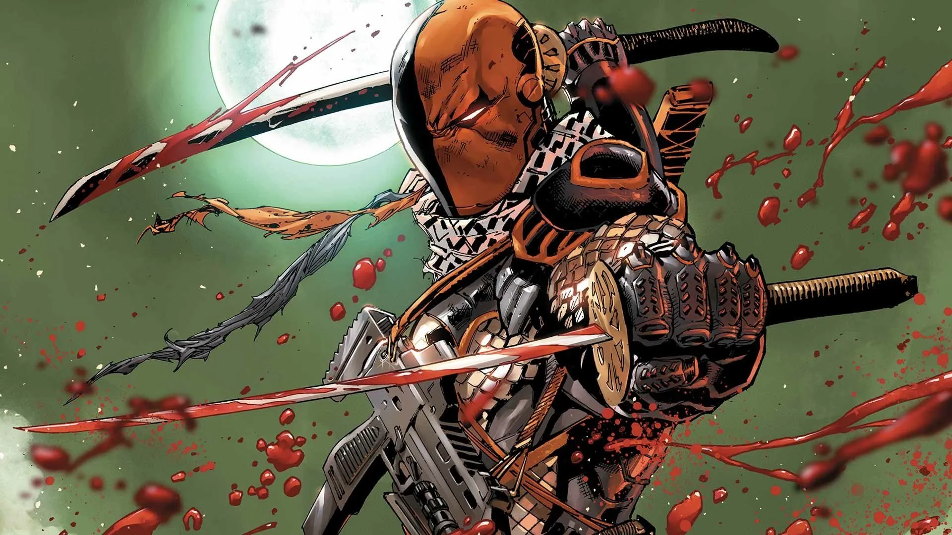 Desktop wallpaper: Comics, Deathstroke 4K free download for PC. 691398