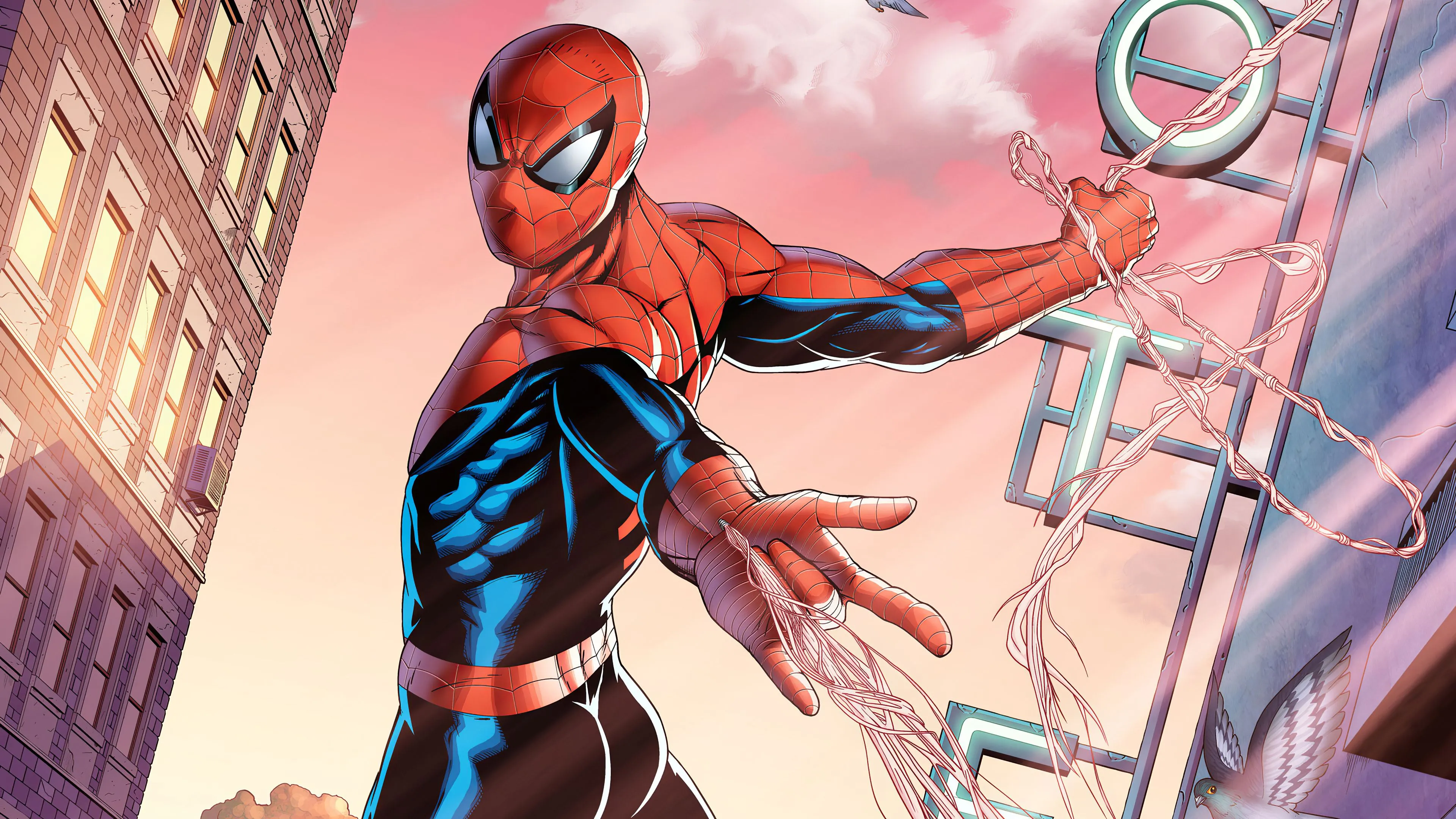 Desktop wallpaper: Comics, Spider Man 4K free download for PC. 478409