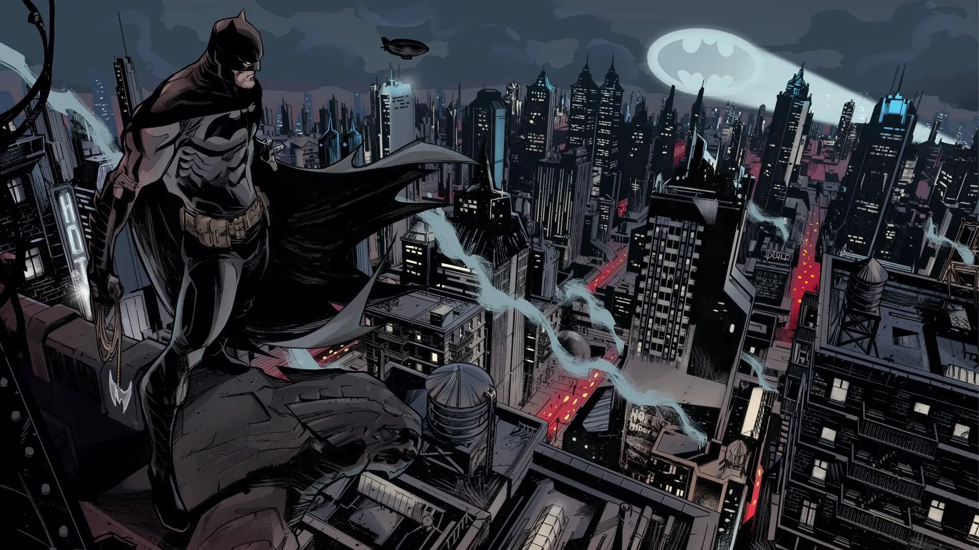 Batman Gotham City Dc Comics 4k Laptop Full HD 1080P , HD 4k Wallpaper, Image, Background, Photos and Picture