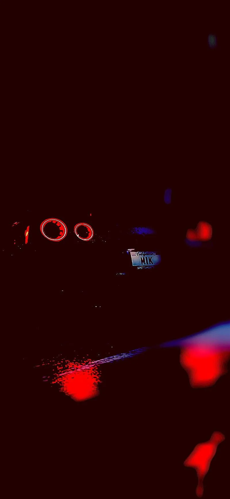Nissan GT R, neon, tuning, HD phone wallpaper