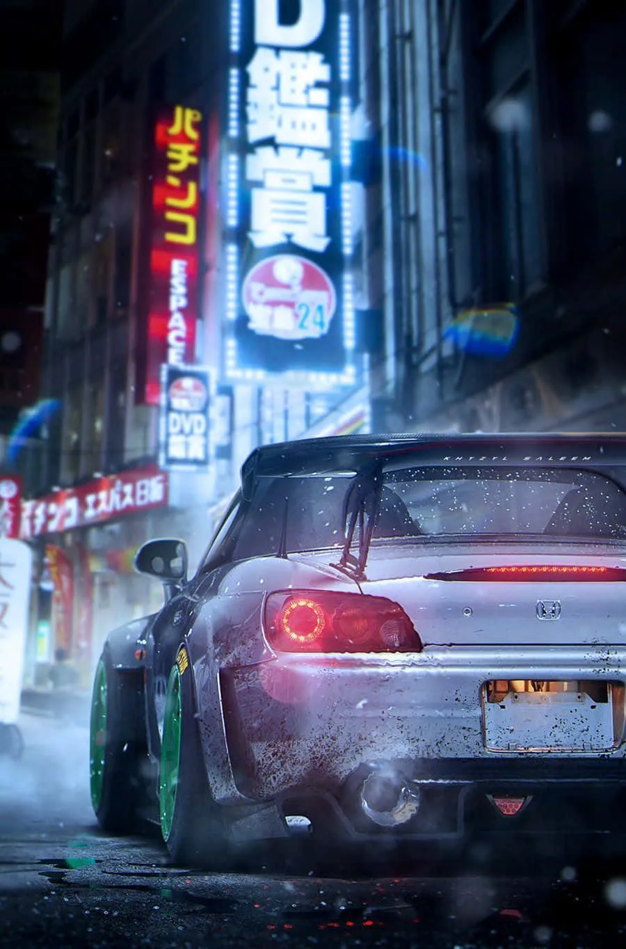 Download Enjoy surfing the internet in style with the JDM iPhone Wallpaper