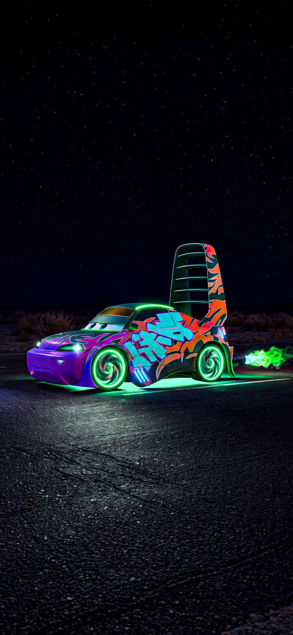 Neon Dj Car Wallpaper 1080x1920 Wallpaper For Sony Xperia XA2, Sony Xperia X Z, Samsung Galaxy S4 S5, Samsung Galaxy J7, Samsung Galaxy A5, Meizu M5 M6 Note, Xiaomi Redmi Note 3