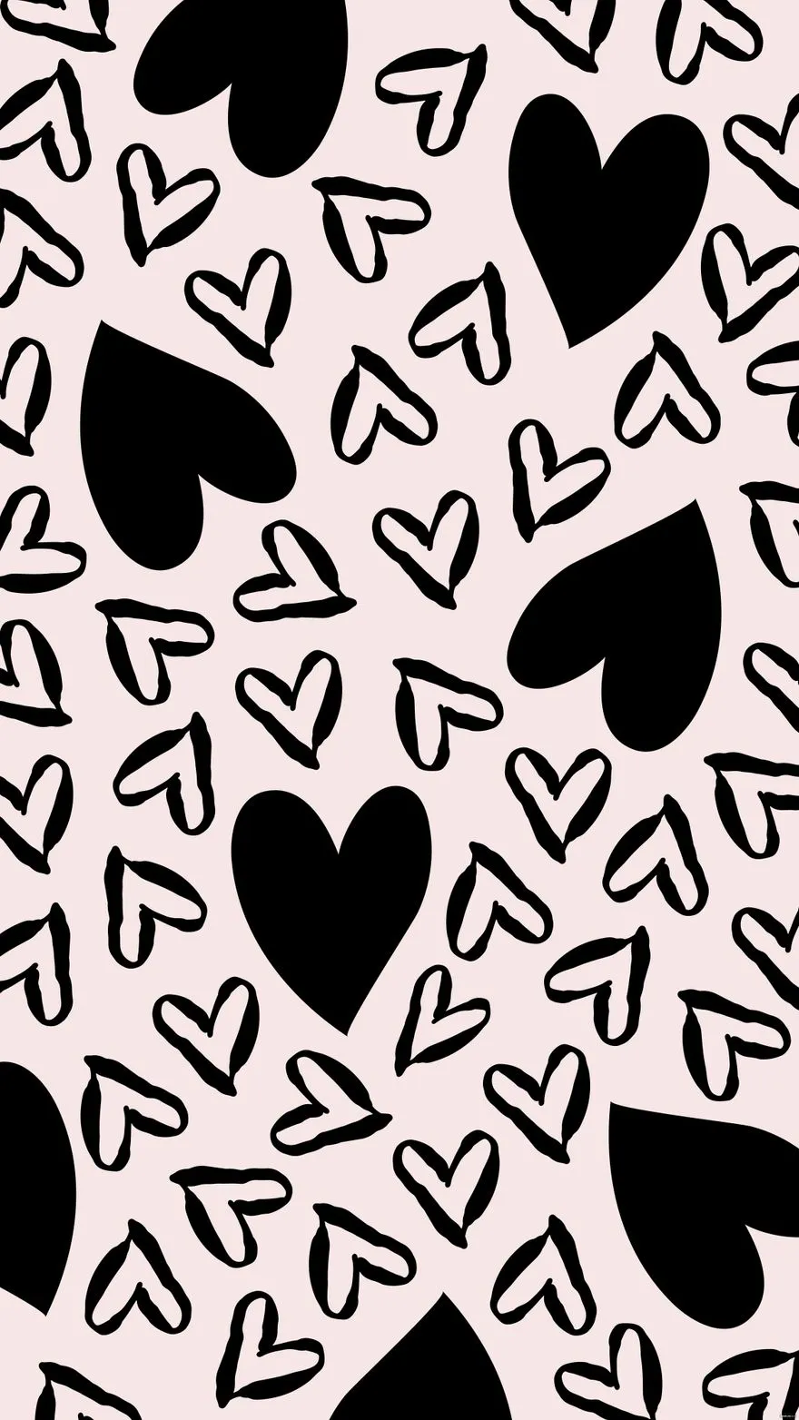 Black Heart Background in Illustrator, EPS, JPG, SVG