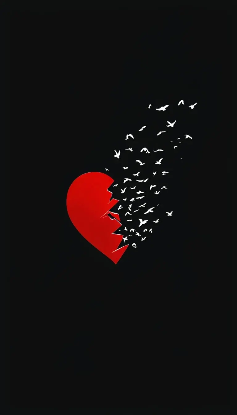 aesthetic heart wallpaper
