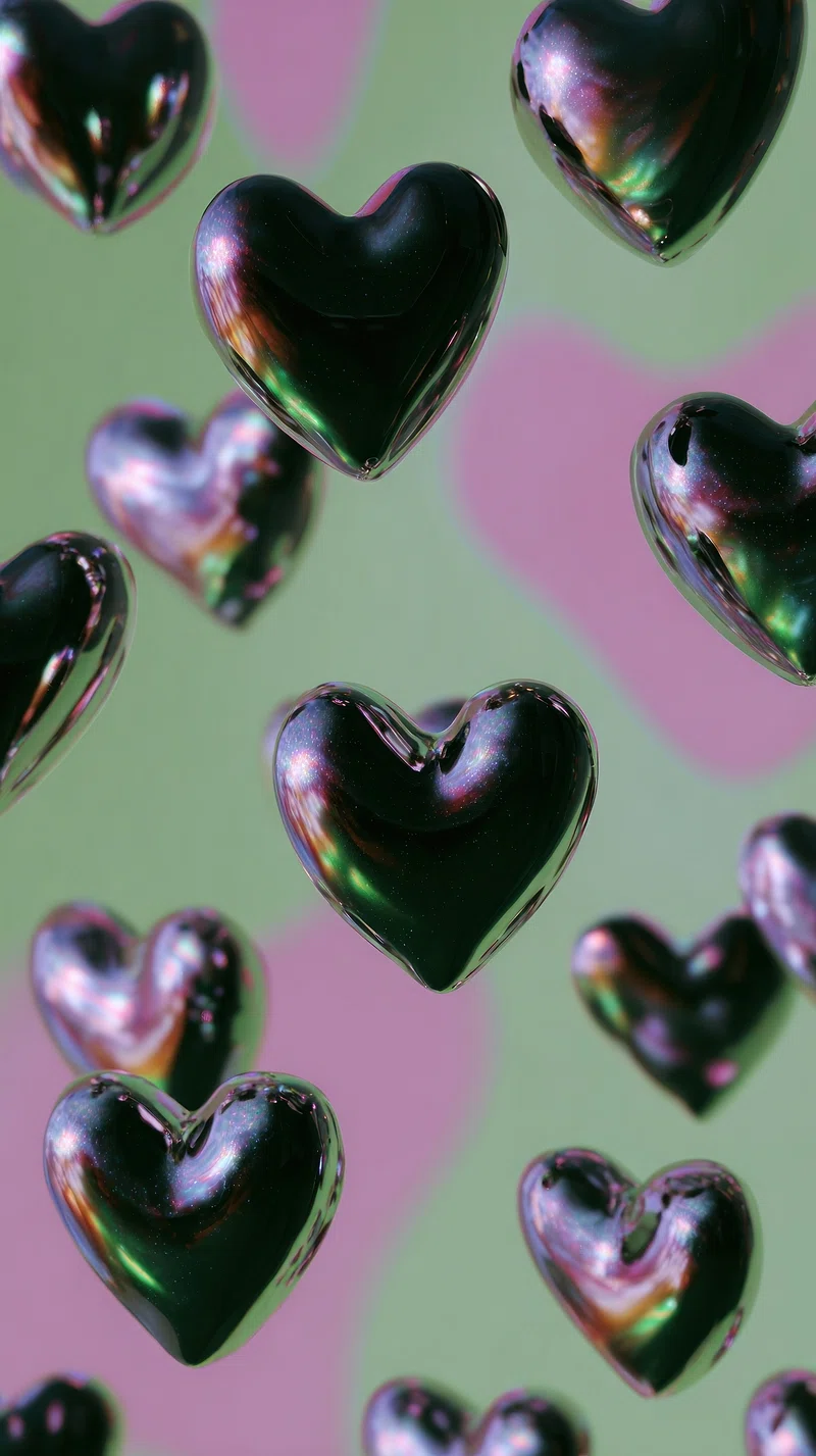 Heart Wallpaper In 3D Image Wallpaper