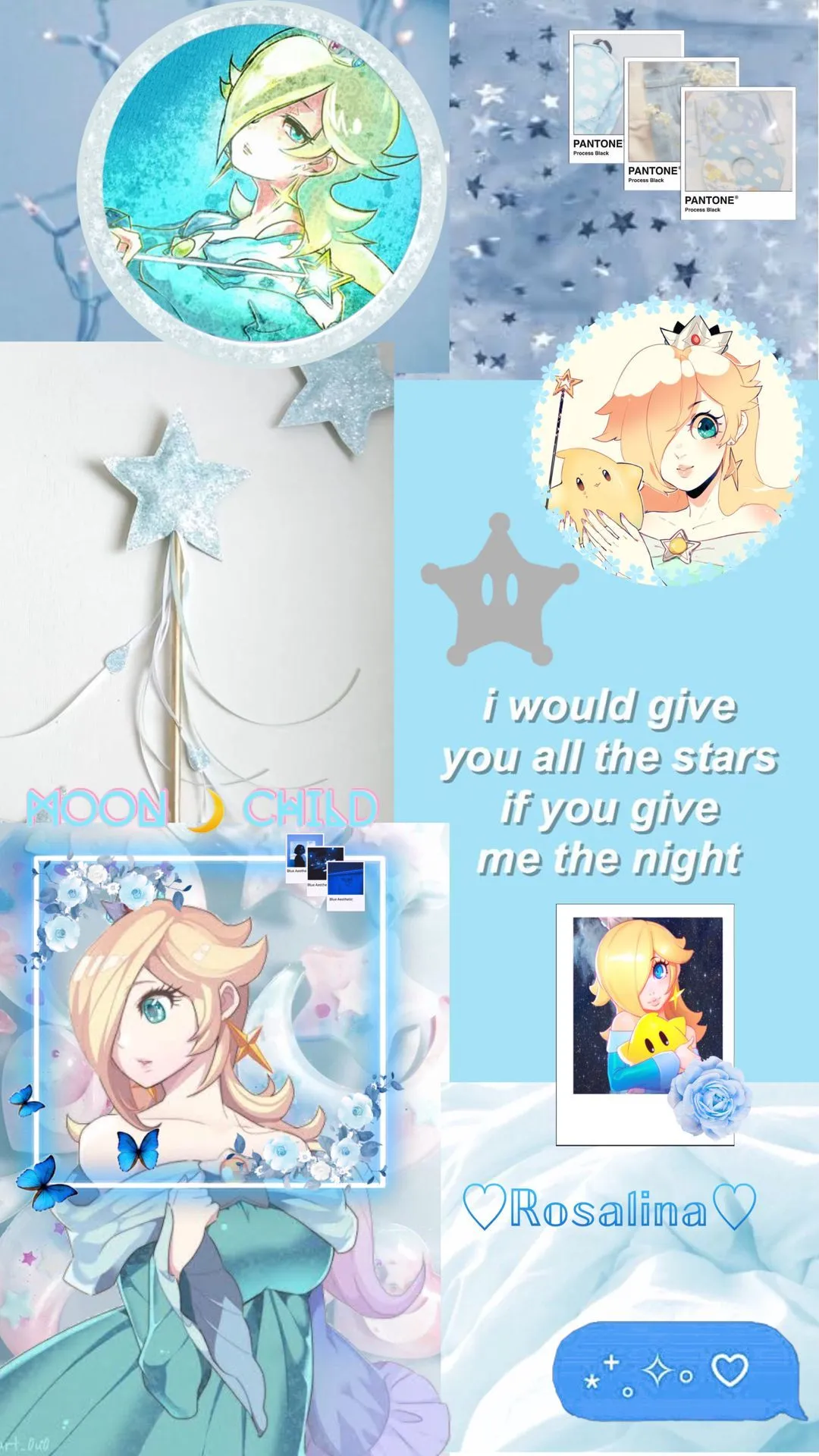 ✧ Aesthetic Book ✧.·:·.* - .·:·.✧ Rosalina Wallpaper ✧.·:·