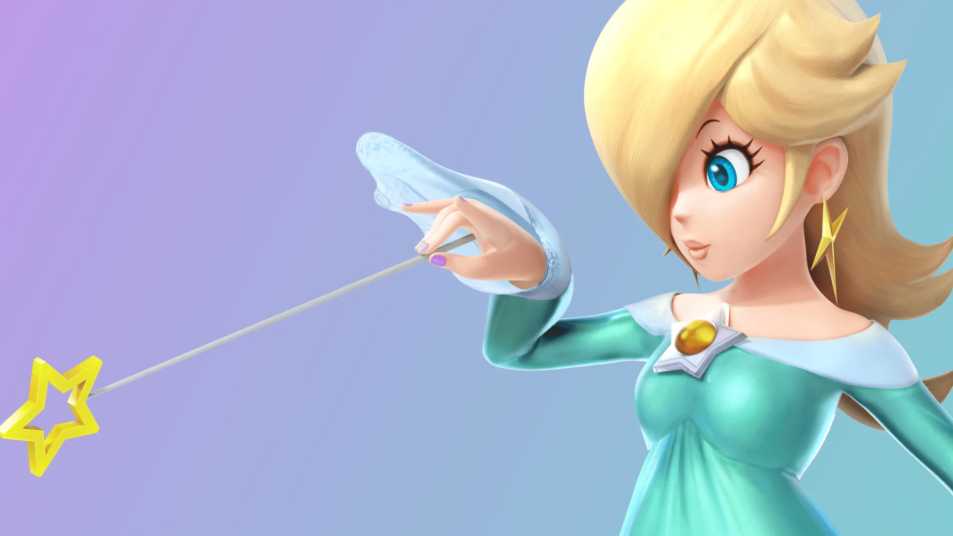 Download Rosalina (Mario) Video Game Super Mario HD Wallpaperx1080