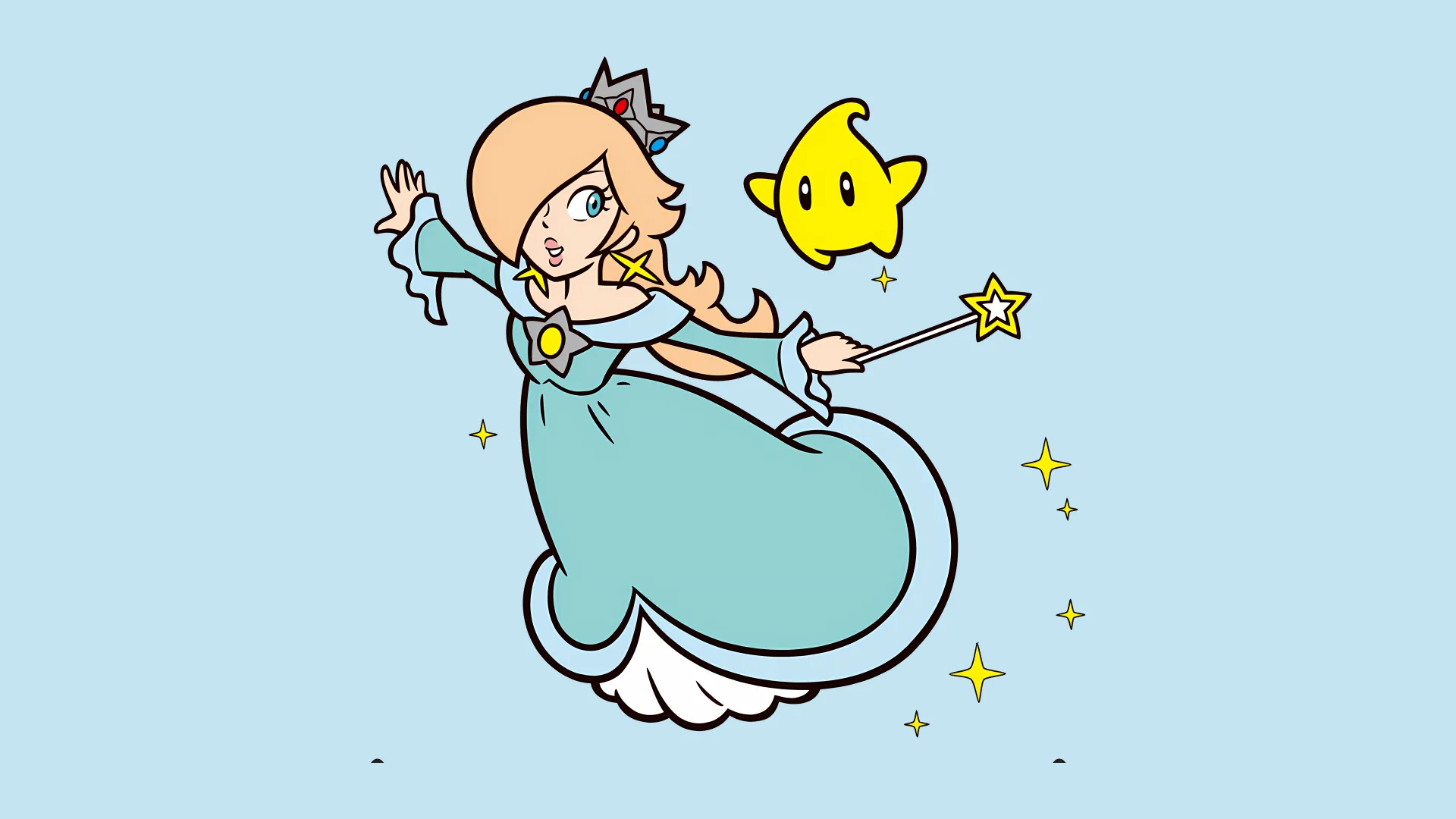 Rosalina (Mario) 4k Wallpaper and Background