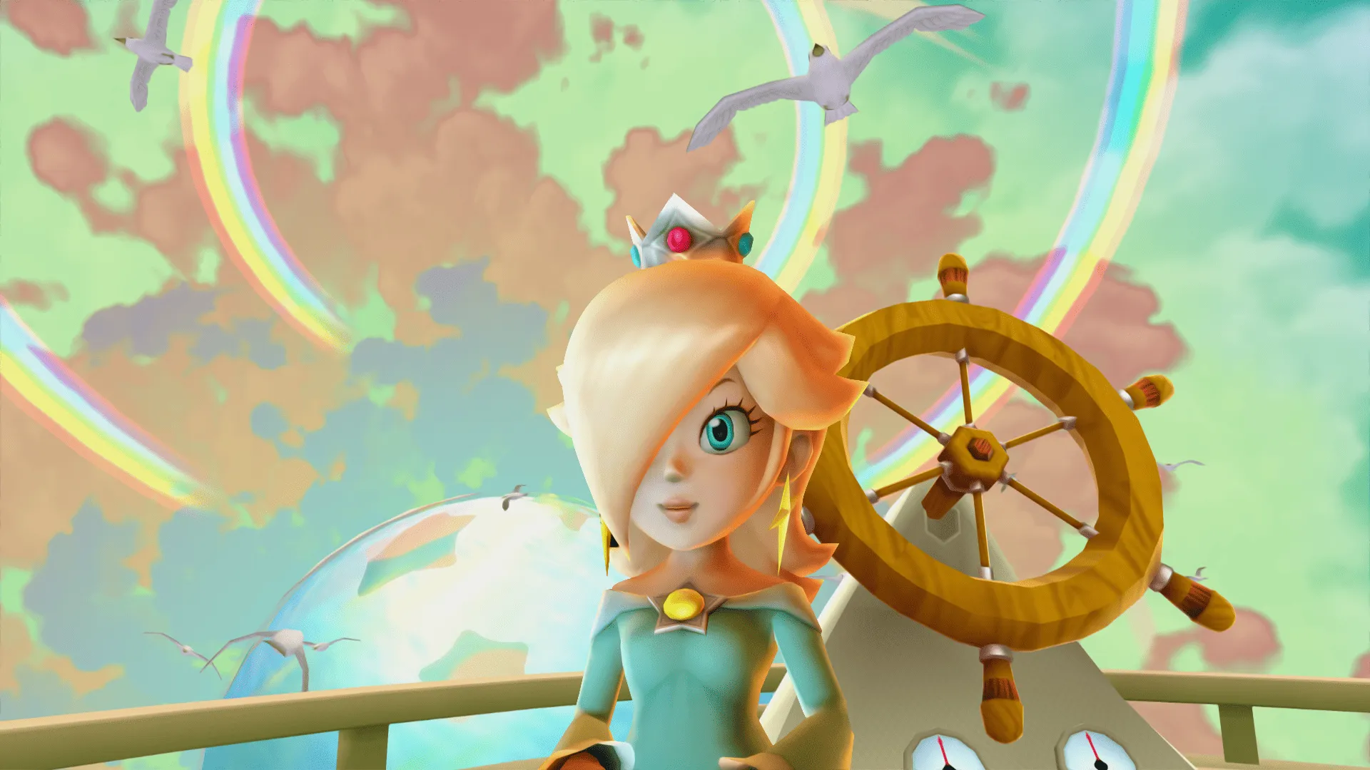 Super Mario Galaxy 2 Rosalina HD Wallpaperx1080