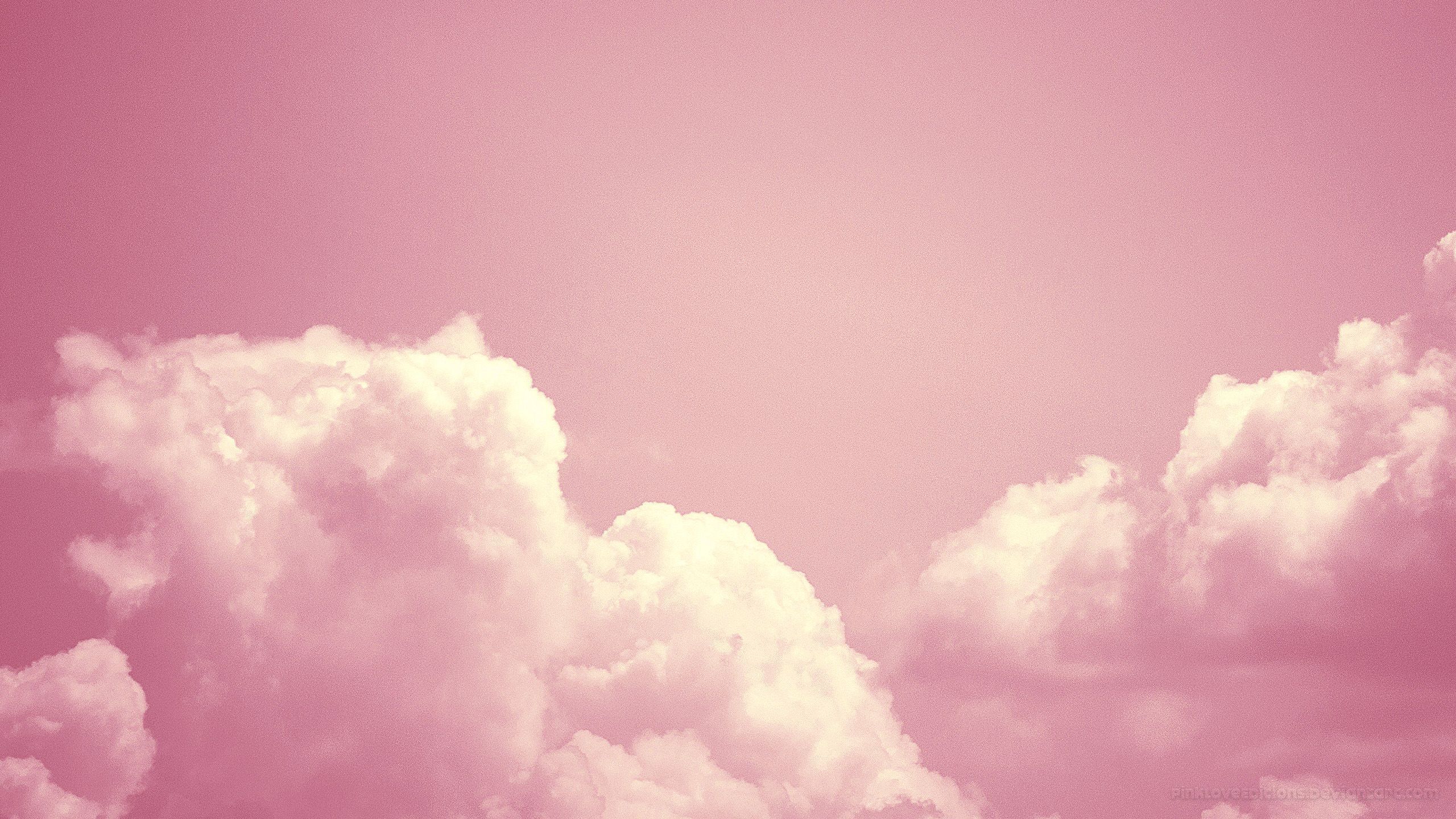 Pink Clouds 4k Wallpaper