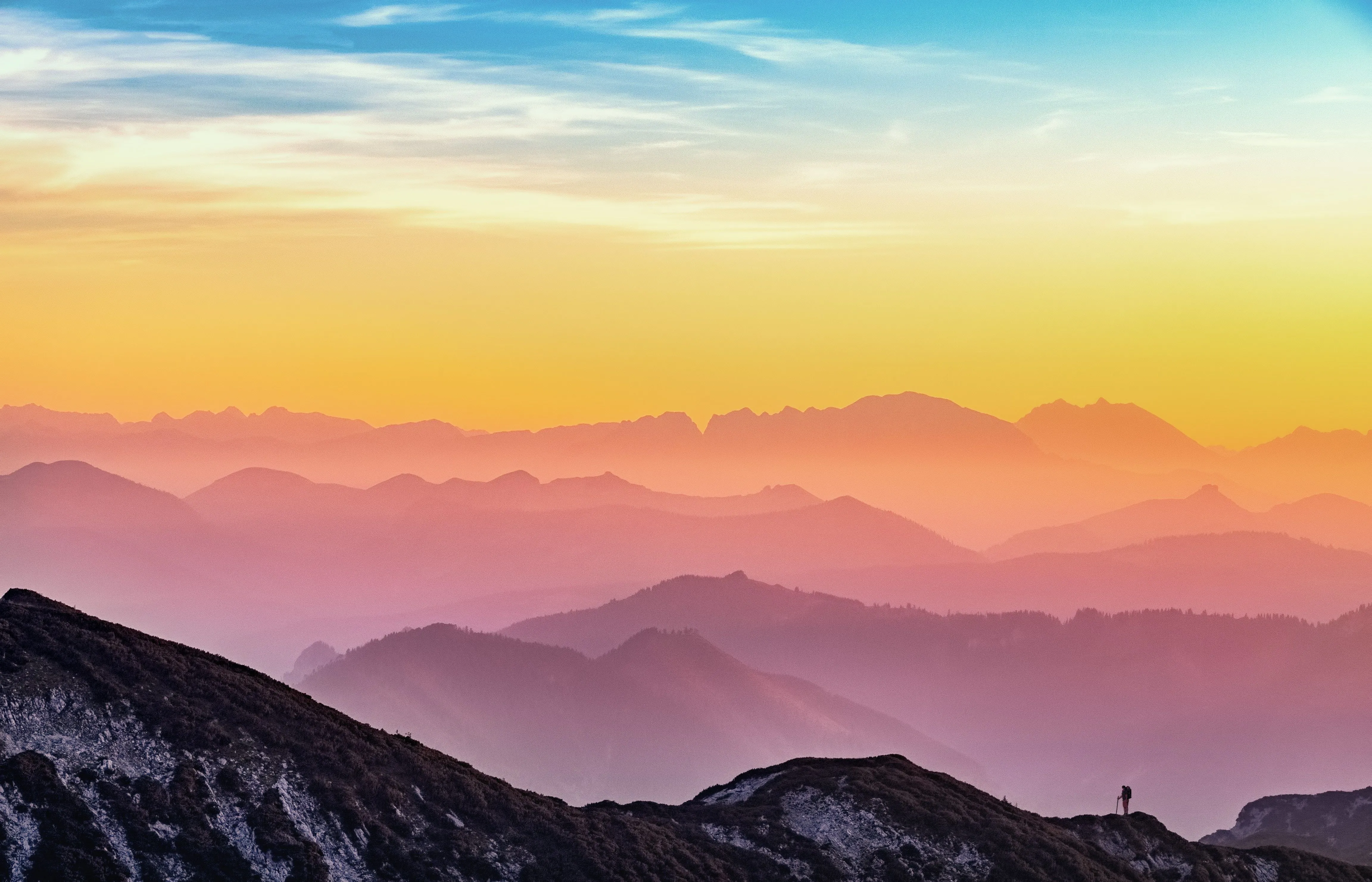 Clouds Nature Mountains 4k Wallpaper, HD Nature Wallpaper, 4k Wallpaper Image, Background, Photos and Picture