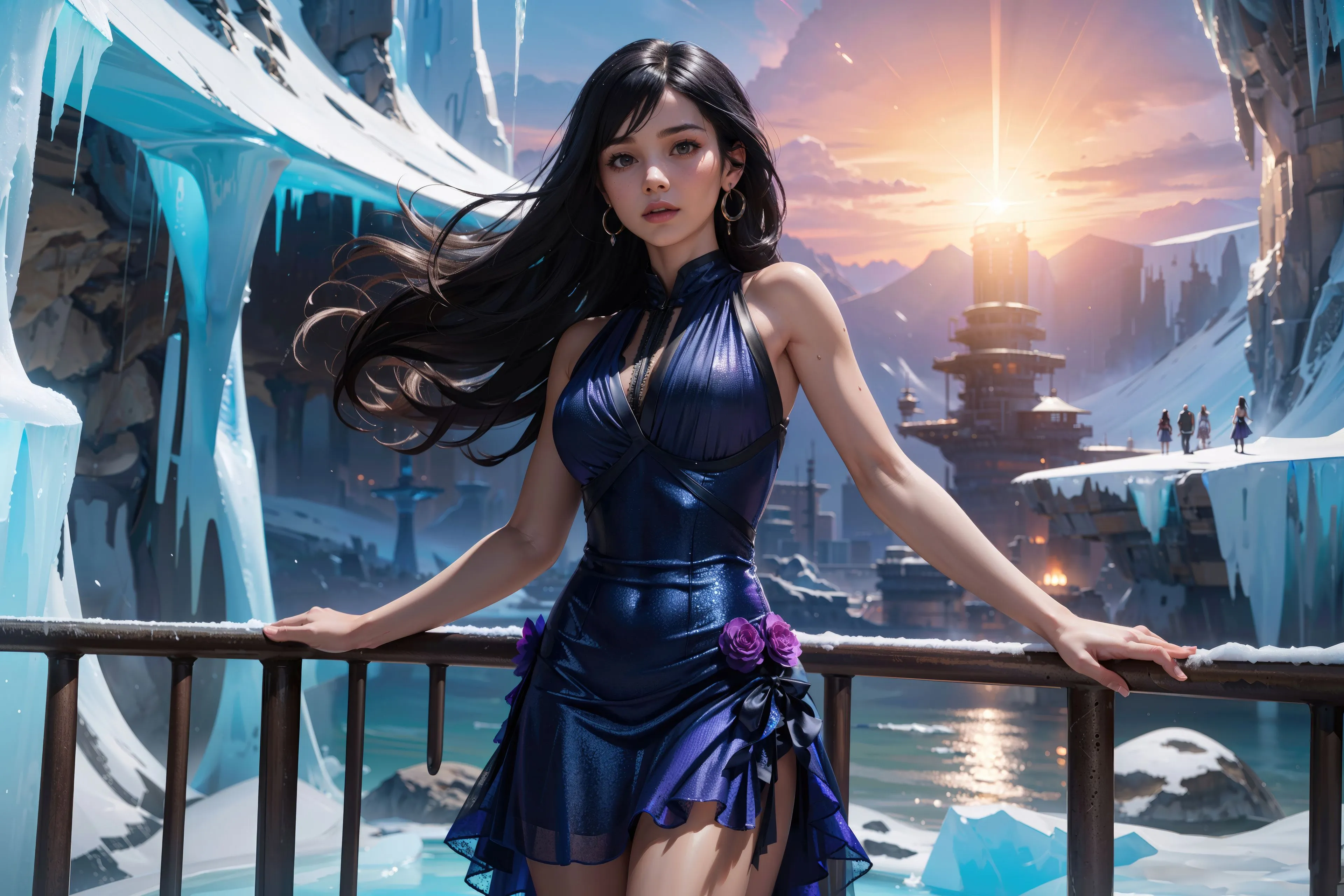 Anime Girl Blue Dress 4k Wallpaper, HD Anime Wallpaper, 4k Wallpaper, Image, Background, Photos and Picture