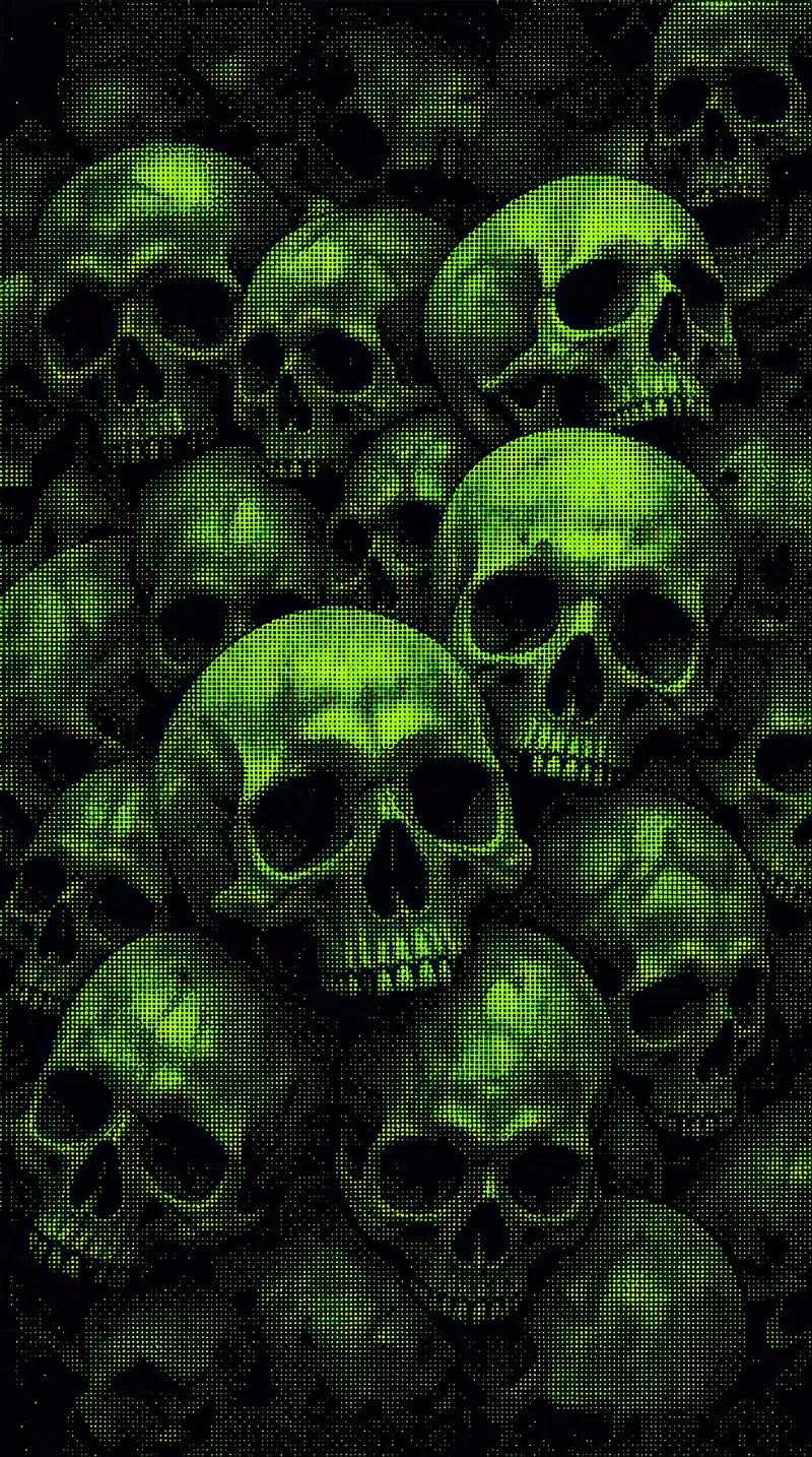 Skull Wallpaper Horror Aesthetic Image Wallpaper