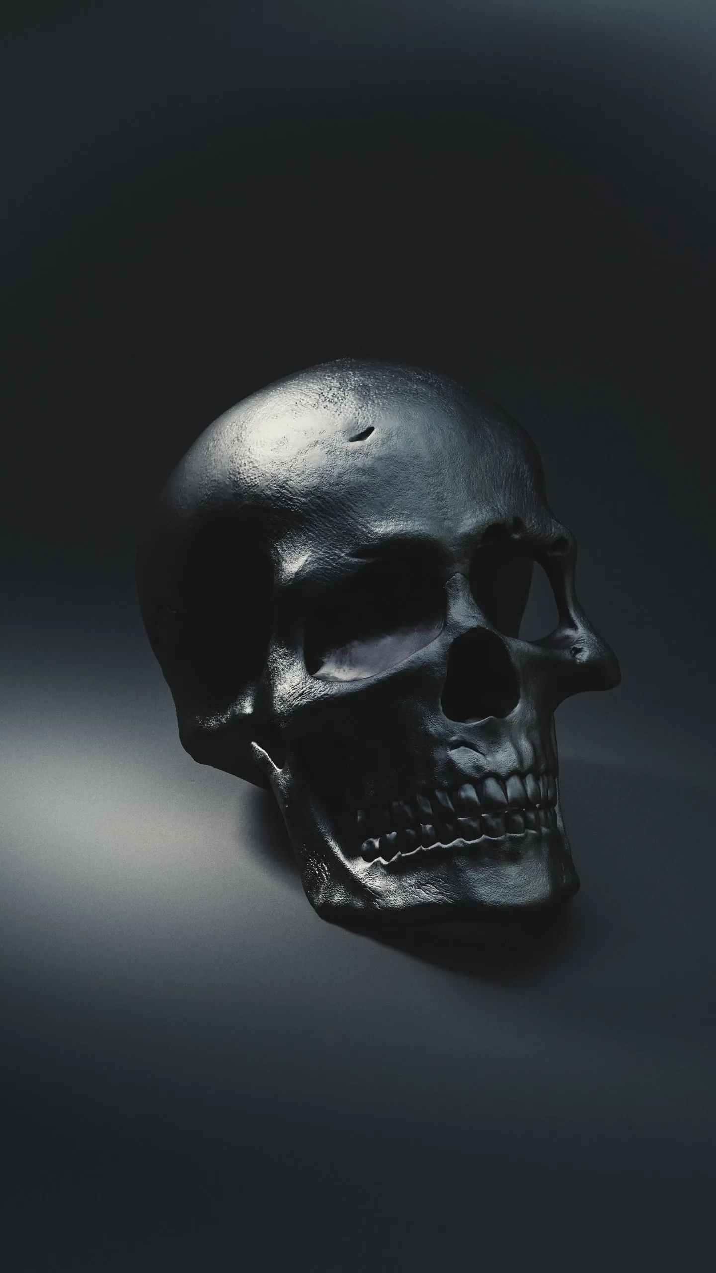 Phone wallpaper: Skull, Dark 1411420