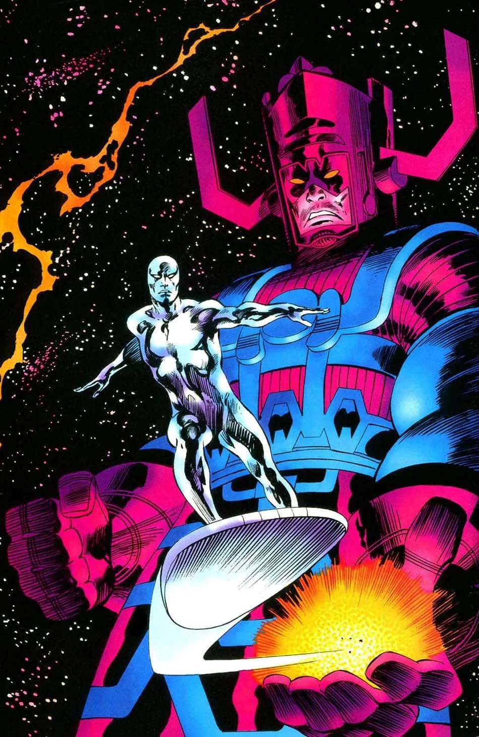 Download Galactus of Worlds in Action Wallpaper