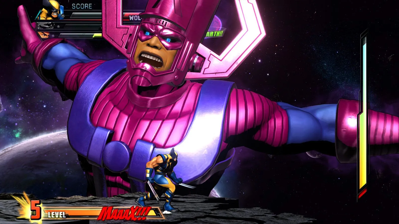 Galactus in Marvel vs. Capcom