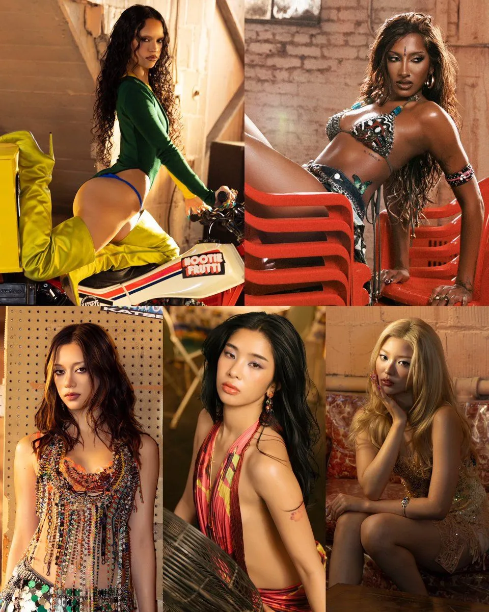 KATSEYE unveils concept photo for the “Hootie Frutti” music video