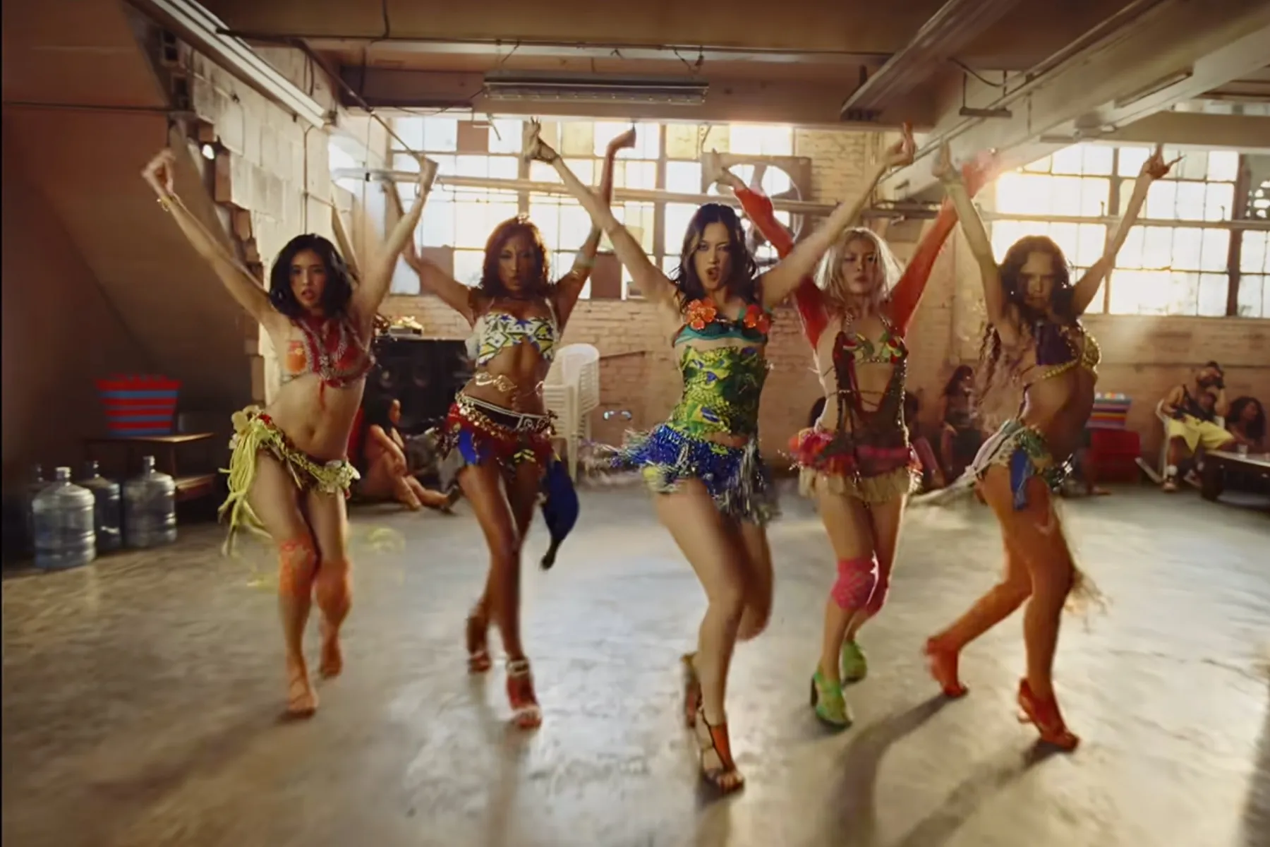 KATSEYE Sweat It Out in Colorful 'Hootie Fruitti' Video: Watch