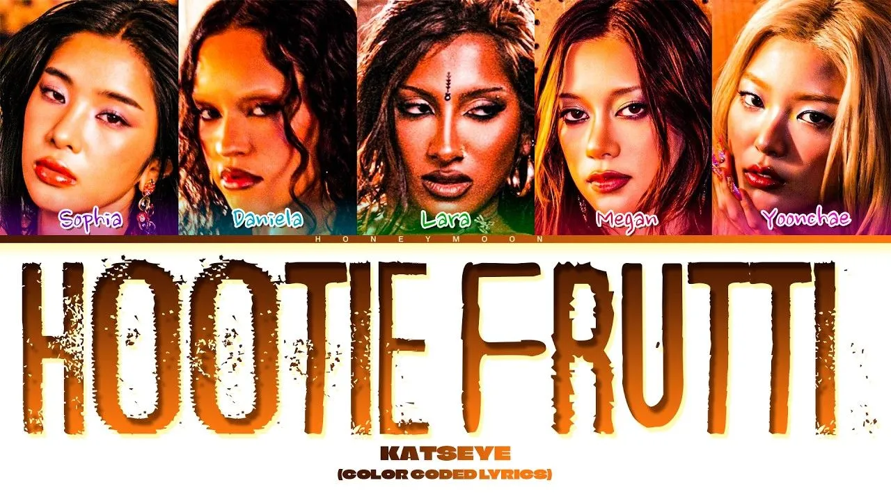 KATSEYE 'Hootie Frutti' Lyrics (Color Coded Lyrics)
