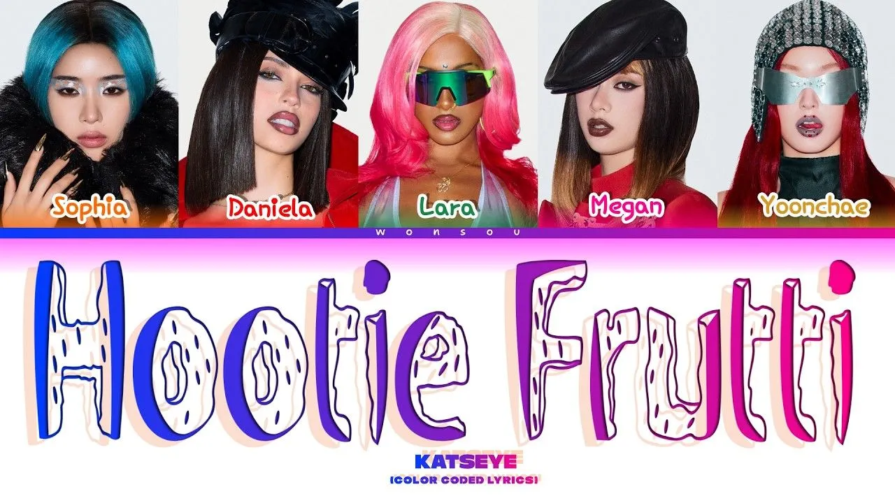 KATSEYE 'Hootie Frutti' [Color Coded Lyrics]