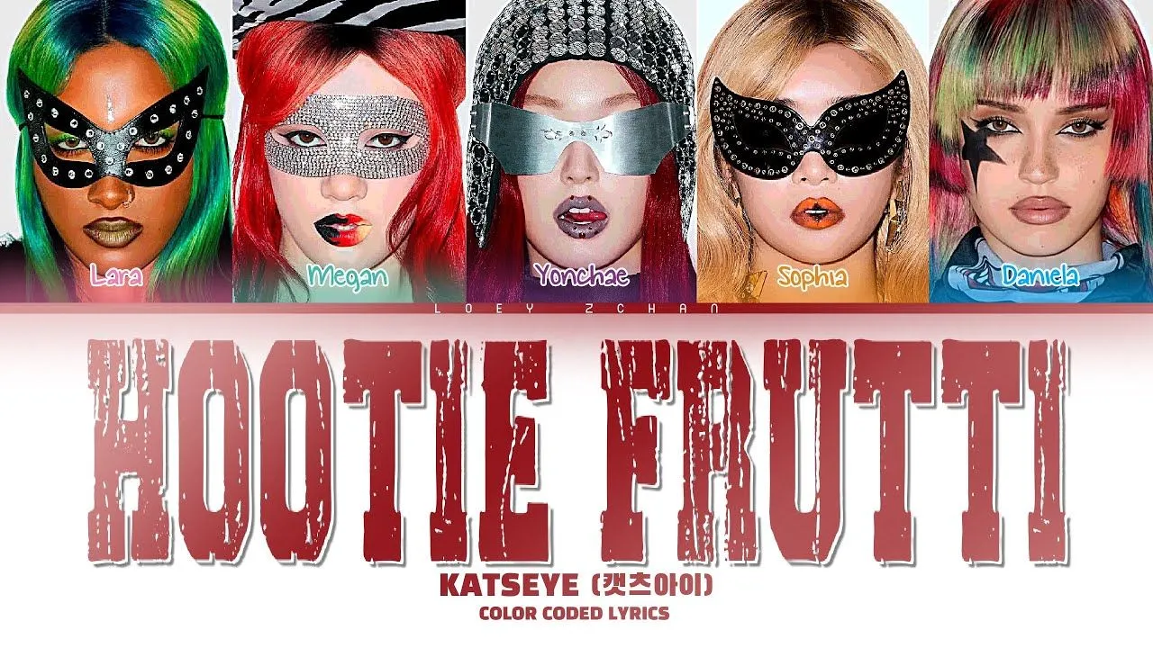 KATSEYE (캣츠아이) - 'HOOTIE FRUTTI' 가사 (Color Coded Lyrics)
