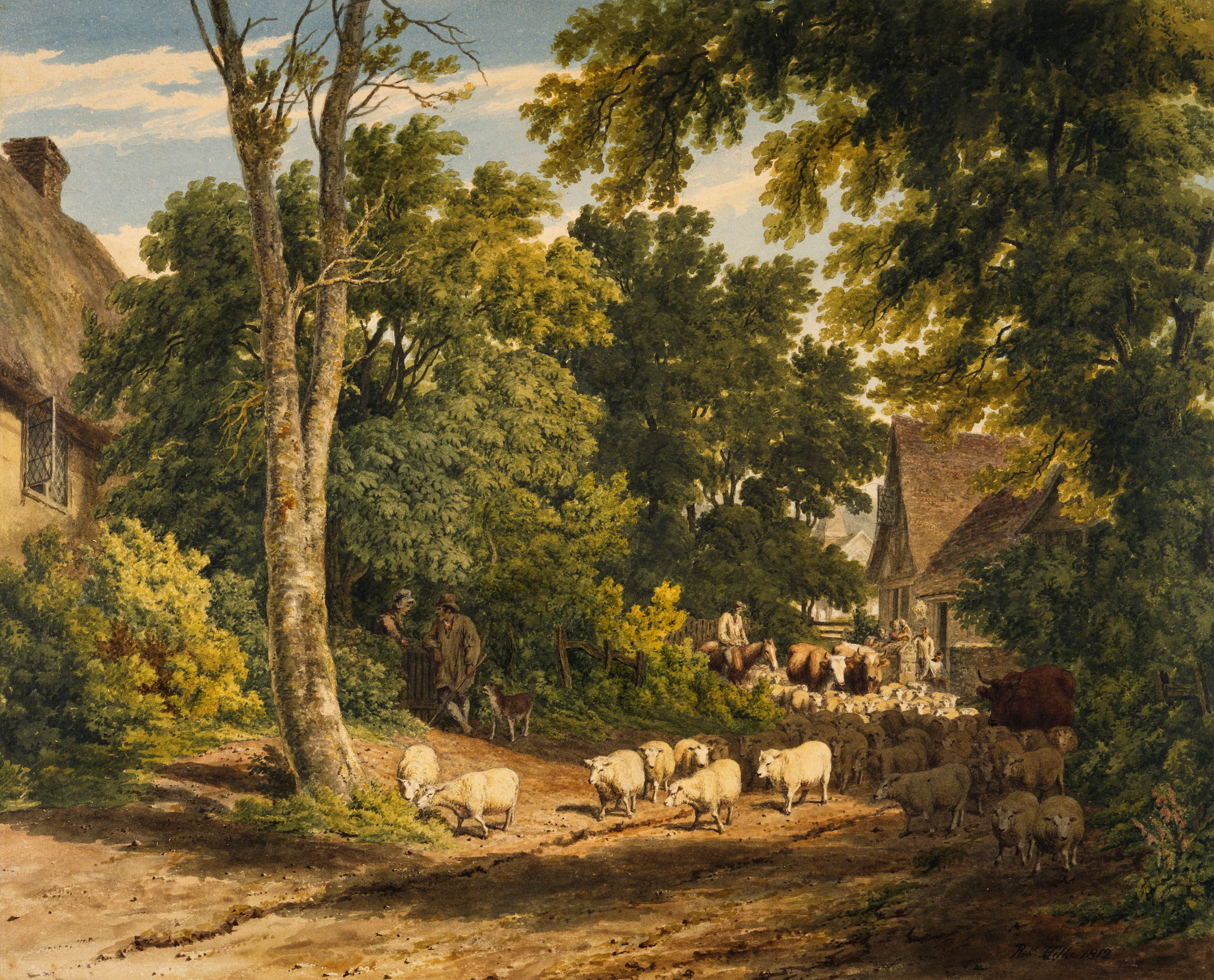 Old Painting Picture. Download Free Image