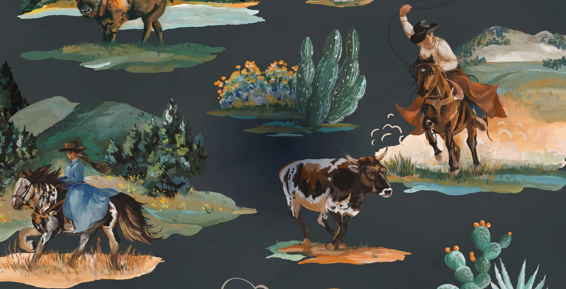 Western Wallpaper Collection • Wild West