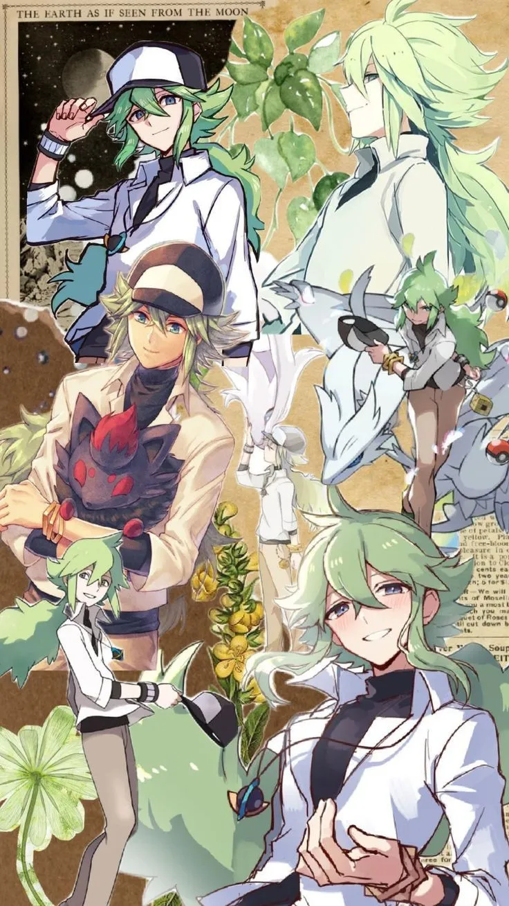N harmonia wallpaper. N pokemon background, Pokemon n wallpaper, Anime characters wallpaper