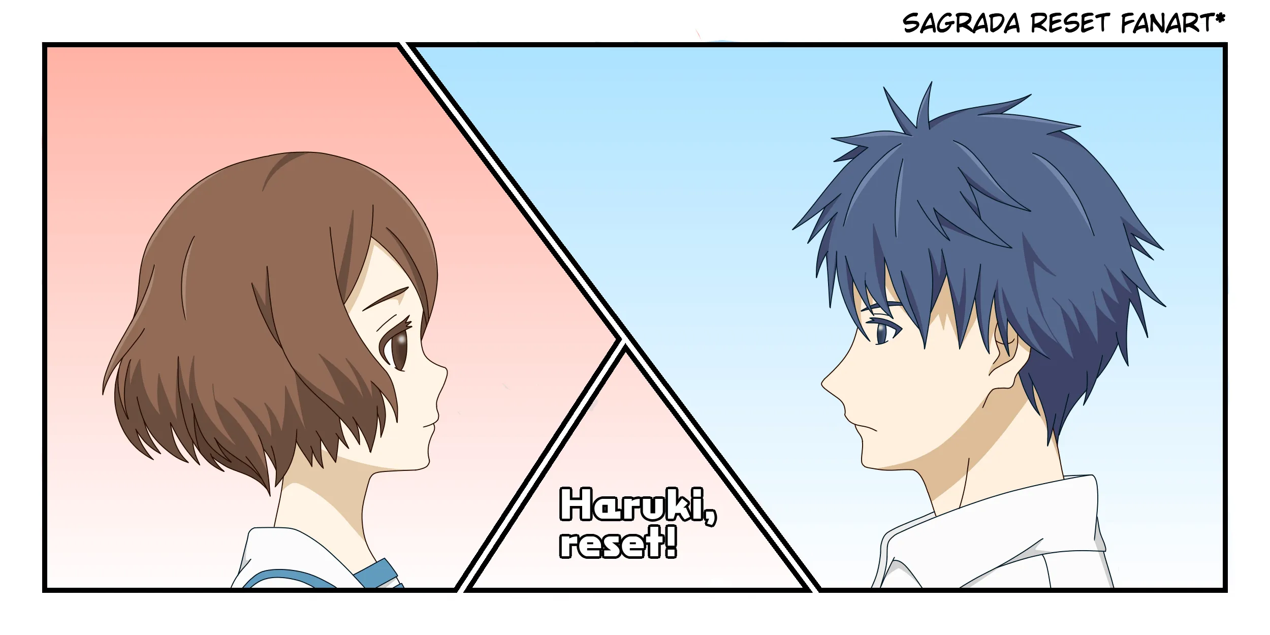 Misora Haruki and Kei Asai in Sagrada Reset Paronda ART street