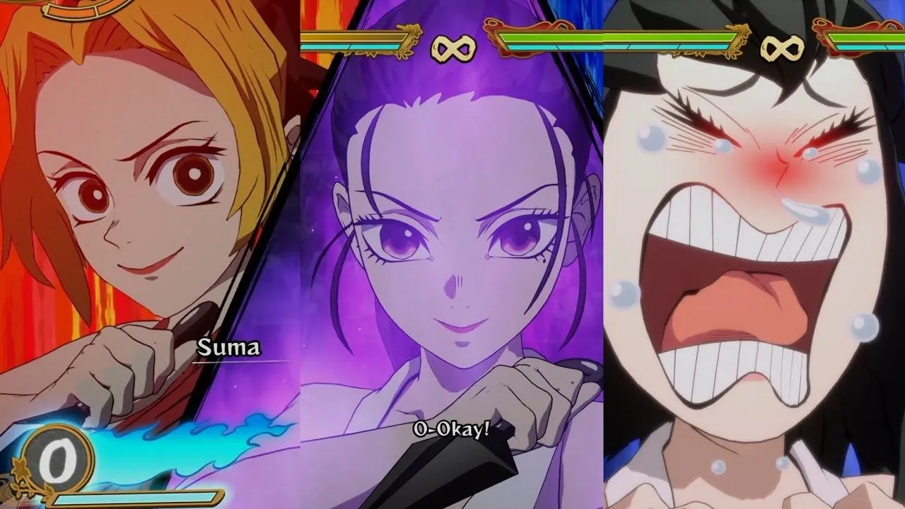 Hinatsuru, Makio And Suma Complete Moveset Demon Slayer Hinokami Chronicles 2 (Tengen's Wives)