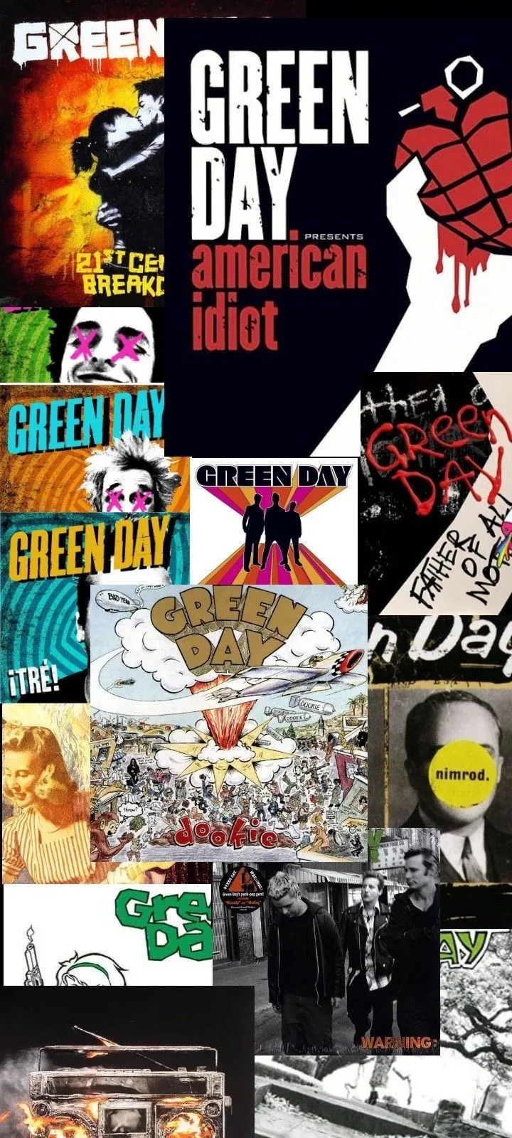 Green Day Full Album in One Wallpaper